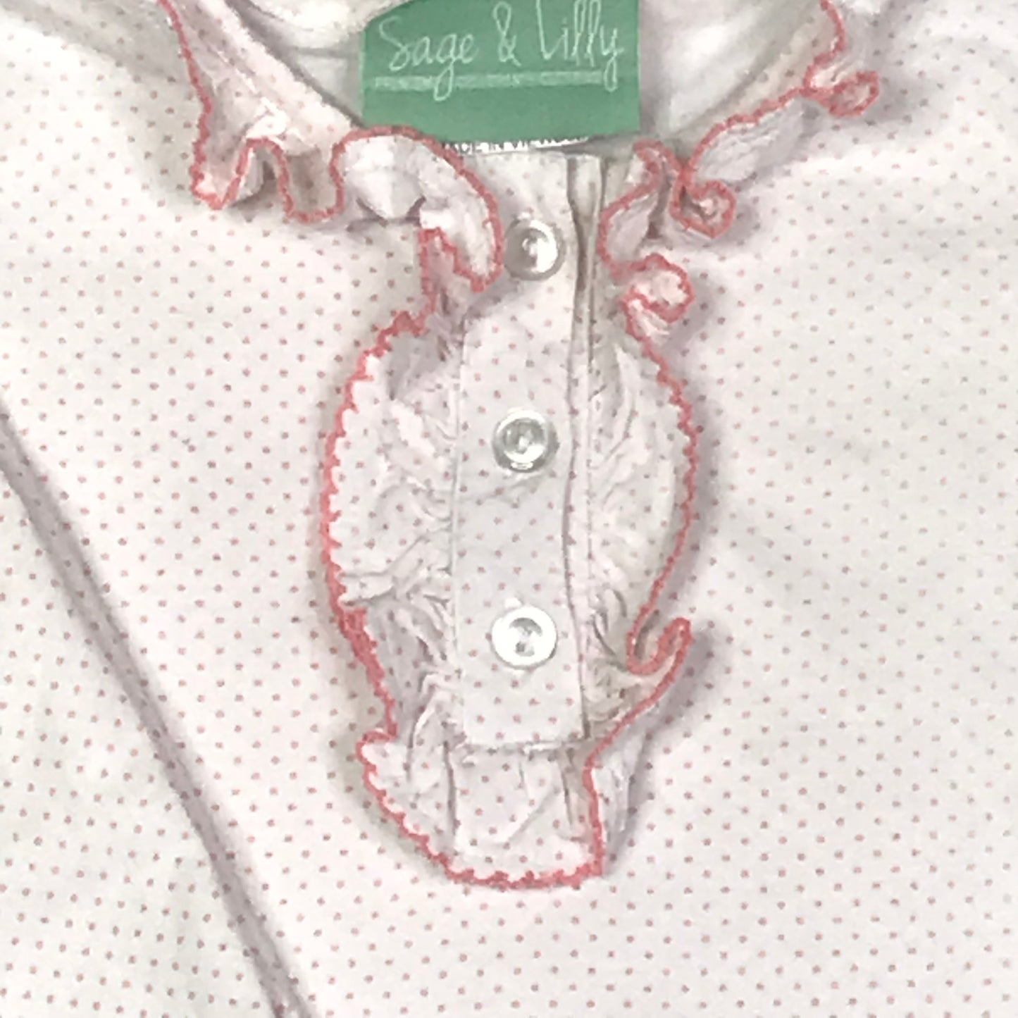 Sage & Lilly Girls Size 4T Polka Dot Pajamas