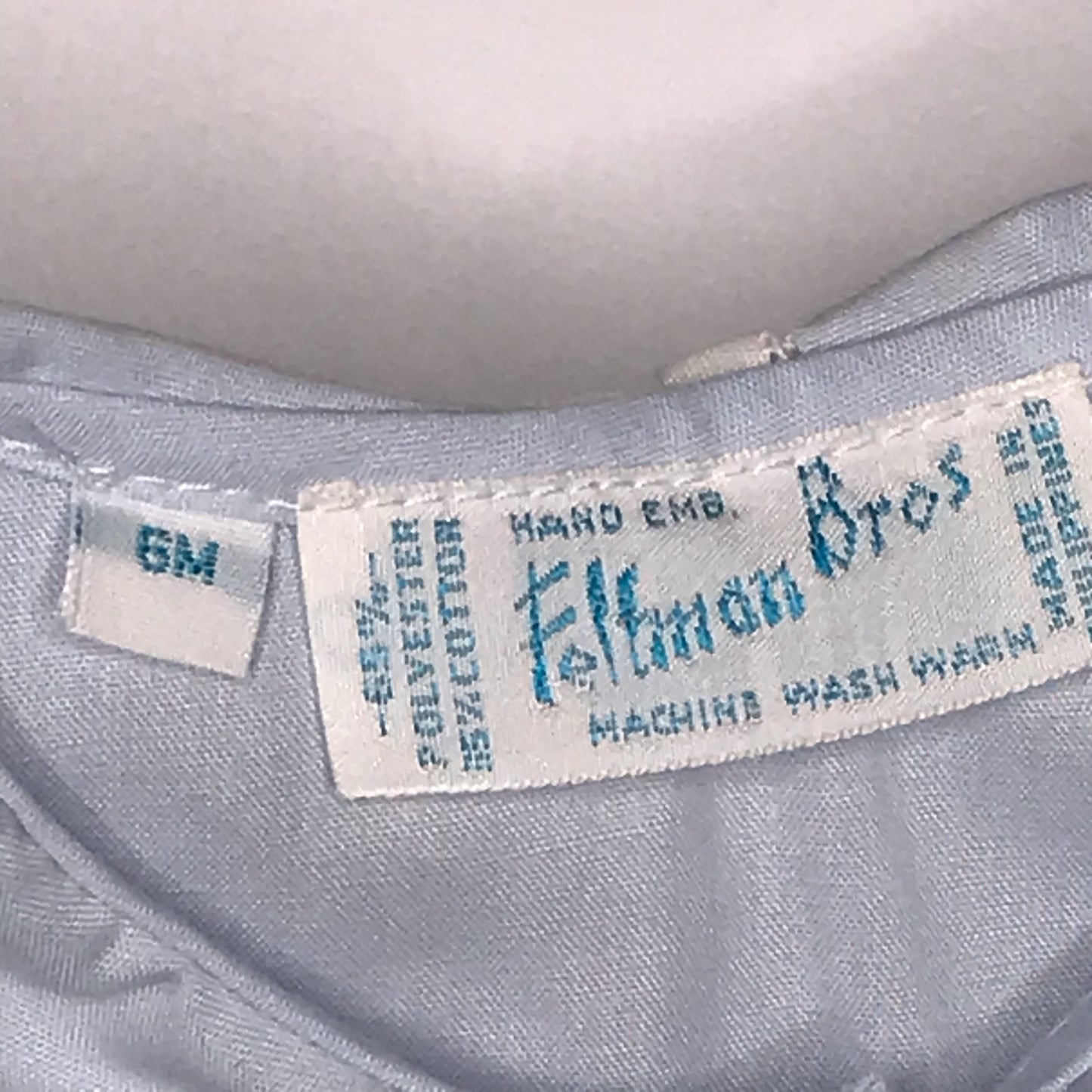 Feltman Brothers Creeper Bubble Train Embroidery Blue Baby Boy Size 6M
