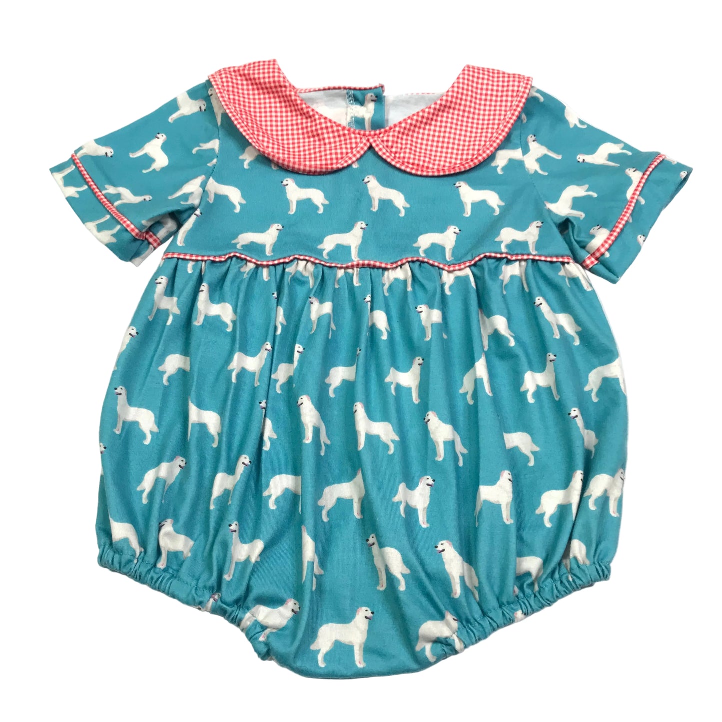 Boutique Dog Print Bubble Girls Size 2T