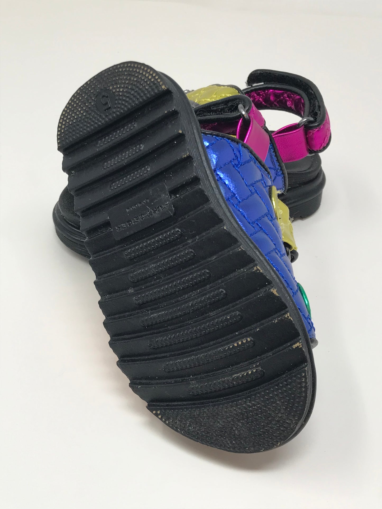 Kurt Geiger London Mini Orson Sandals Multicolor Toddler Girl Size 5