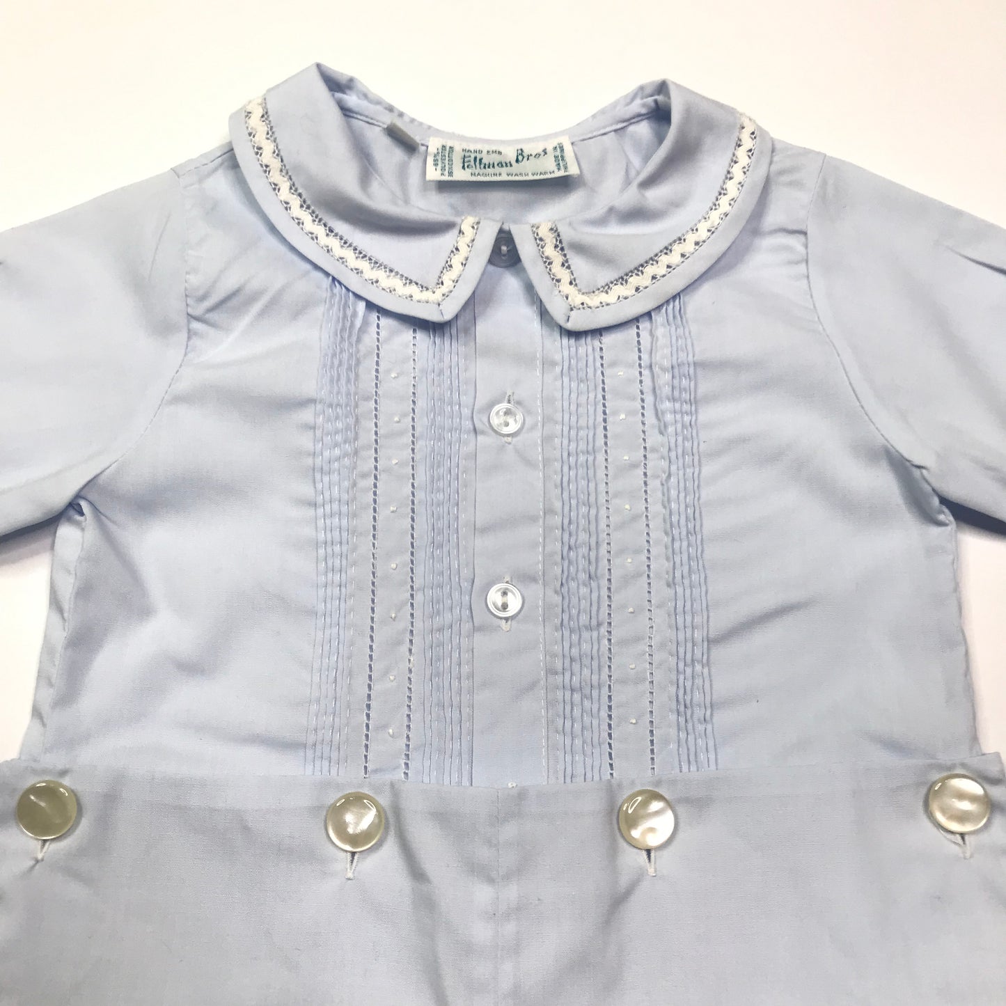 Feltman Bros Bobby Suit Pintucks Blue Boys Size 18M