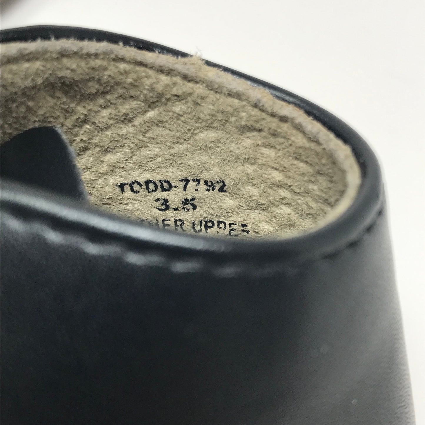 Footmates Todd Lace Up Bootie Black Size 3.5W