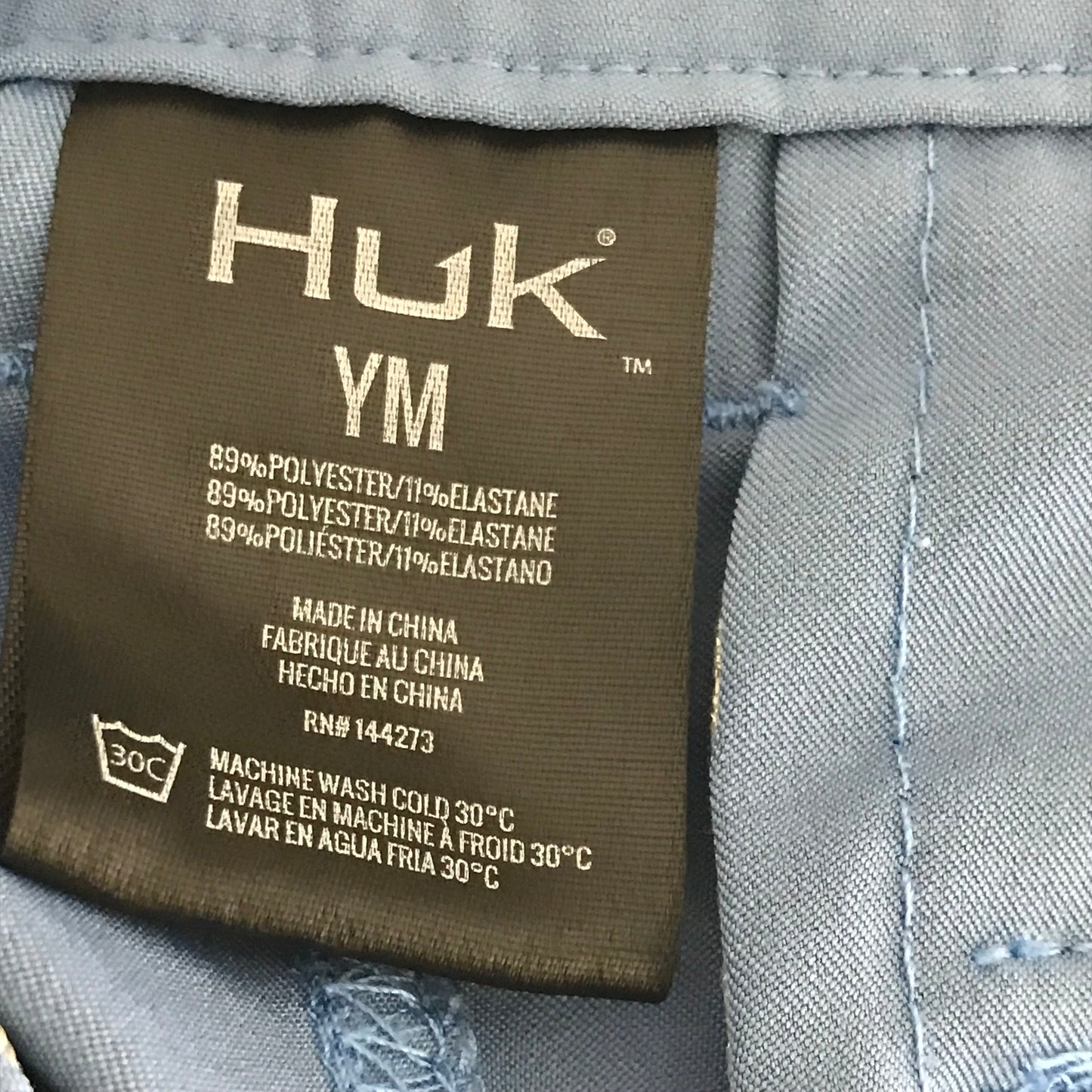Huk Boys Pursuit Shorts Blue Size YM (10-12)