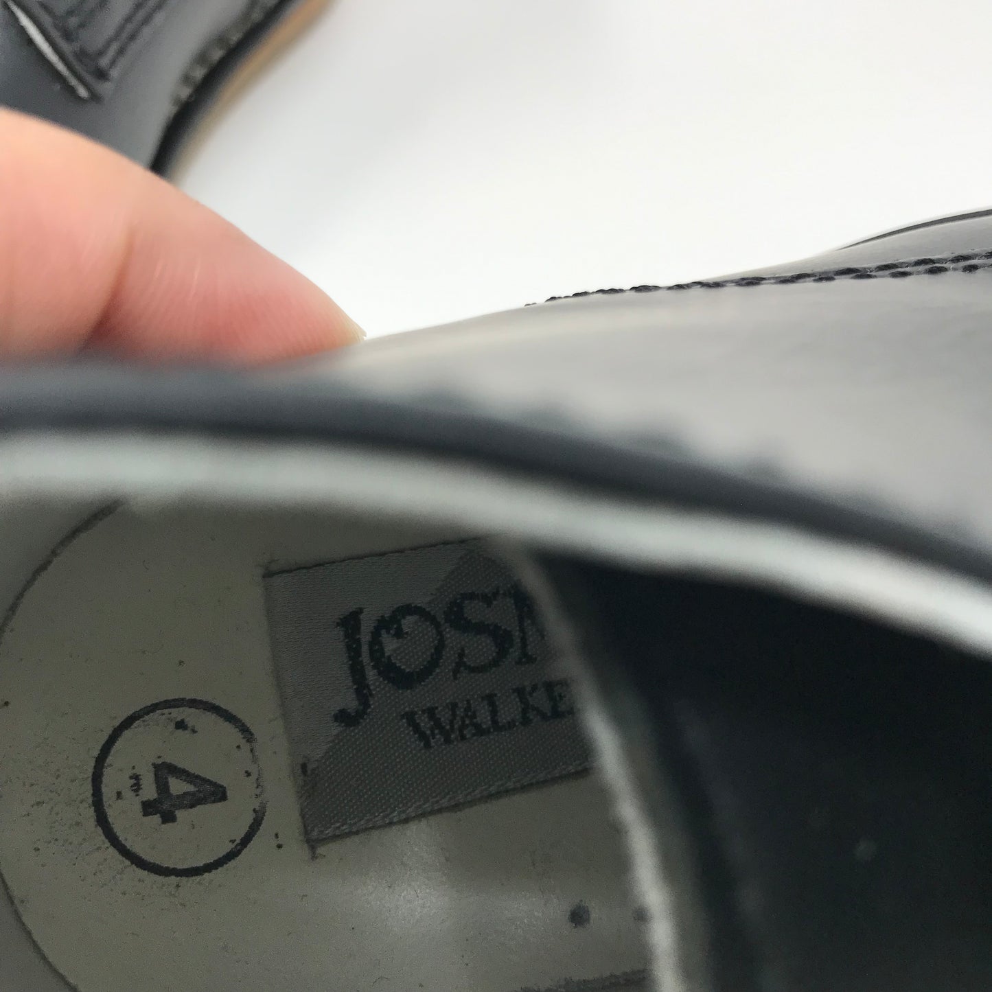 Josmo Walking Shoes Black Unisex Size 4
