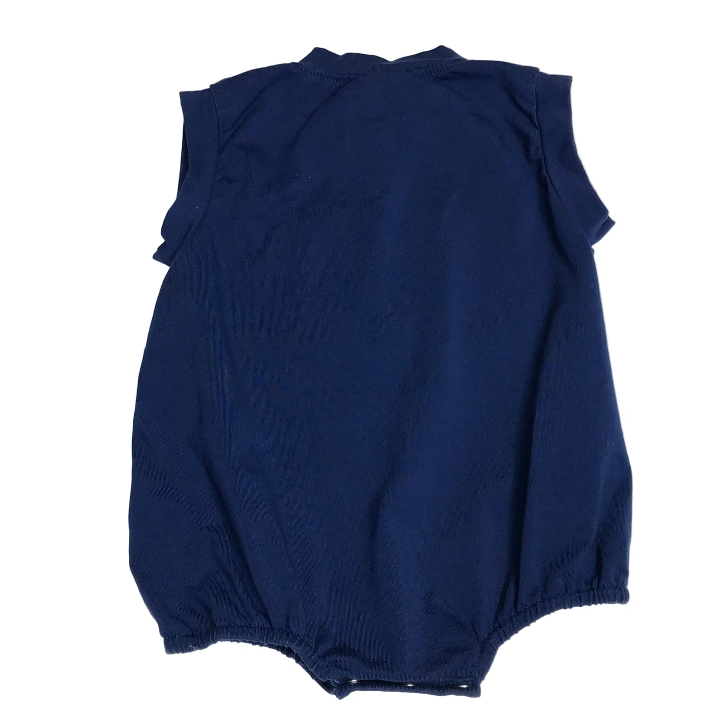Sweet Magnolia Smocks Sailboat Smocked Bubble Blue Baby Boy Size 6M