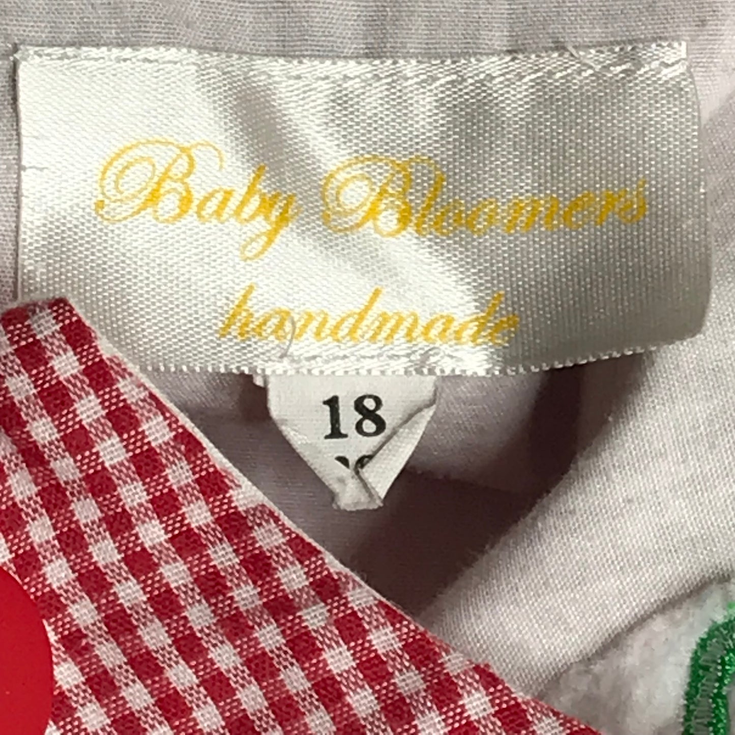 Baby Bloomers Handmade Baby Boy Airplane Applique Jon Jon Size 18M