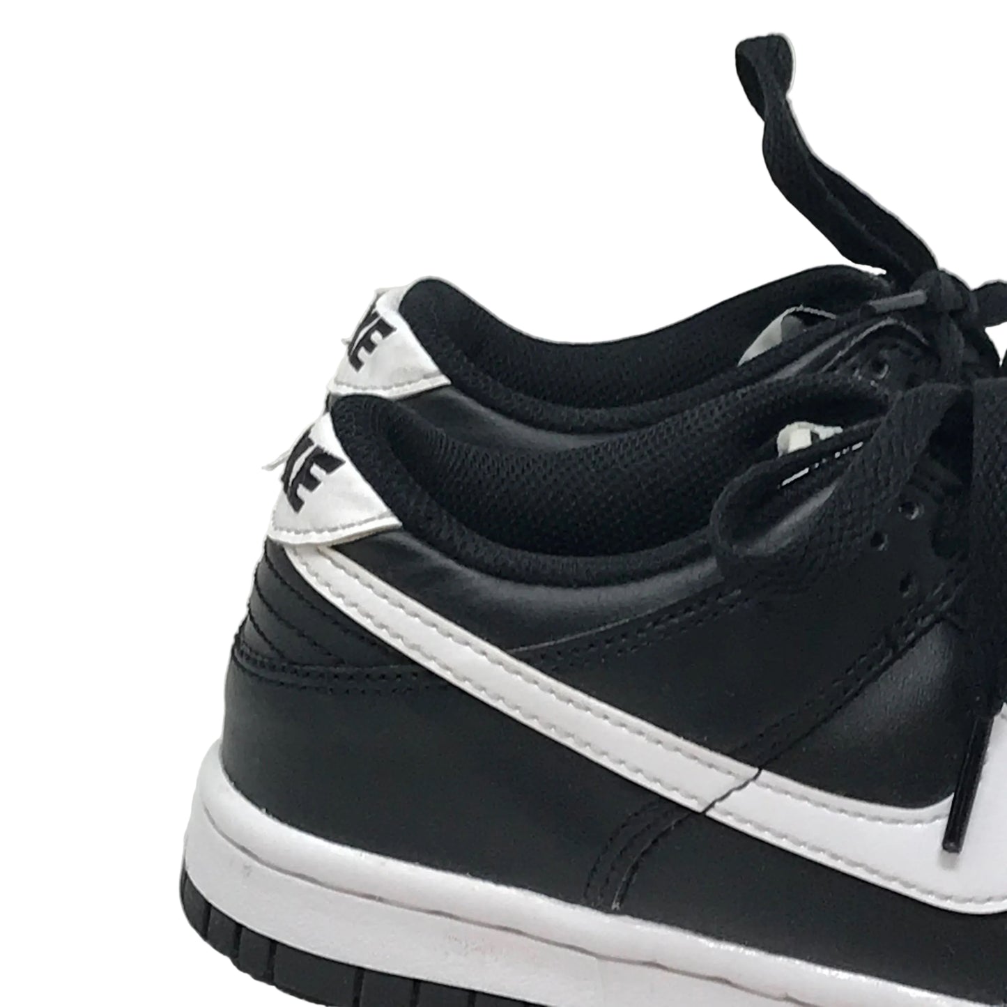 Nike Dunk Low Black Panda 2.0 Big Kids Size 3.5Y