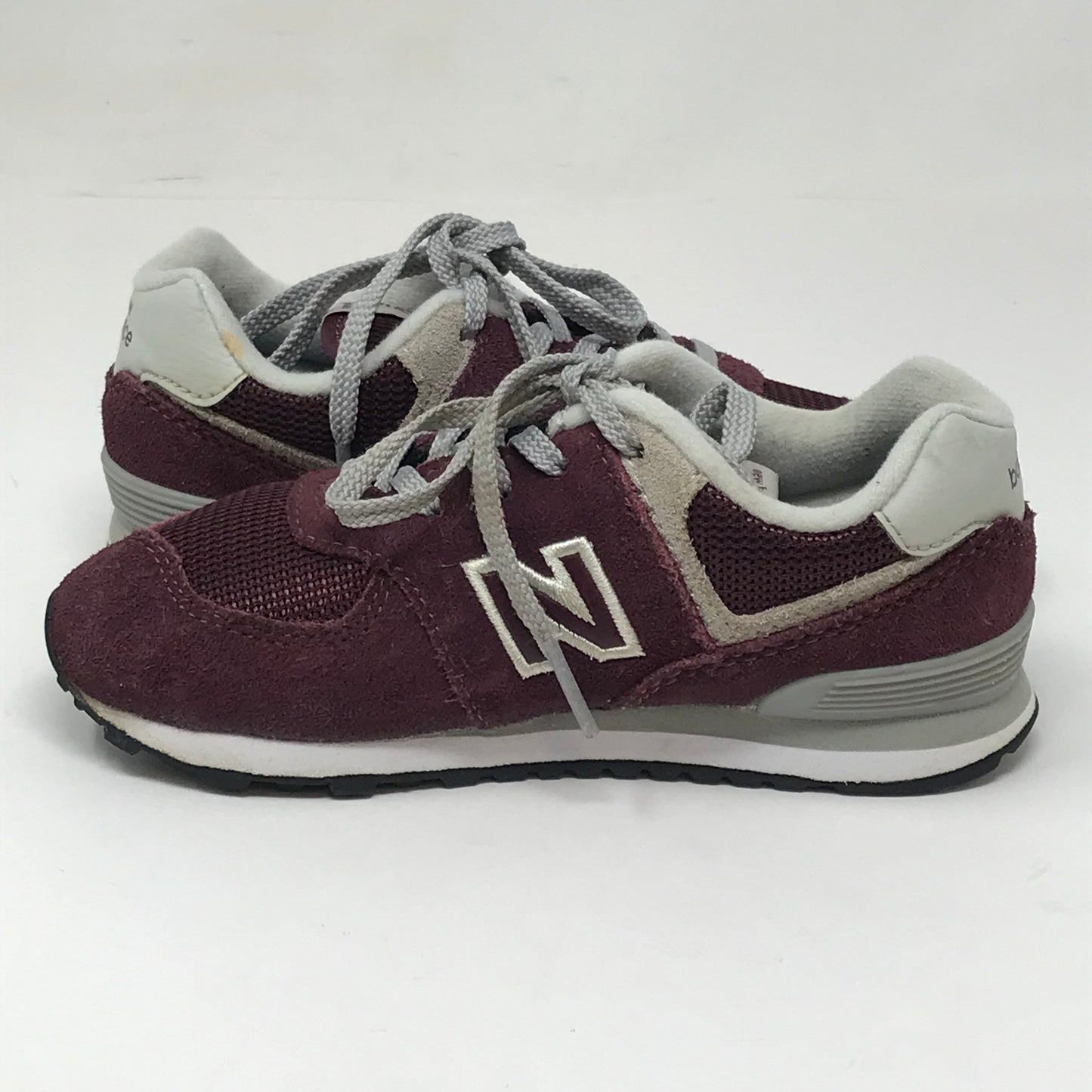 New Balance 574 Burgundy Sneakers Little Kids Size 1