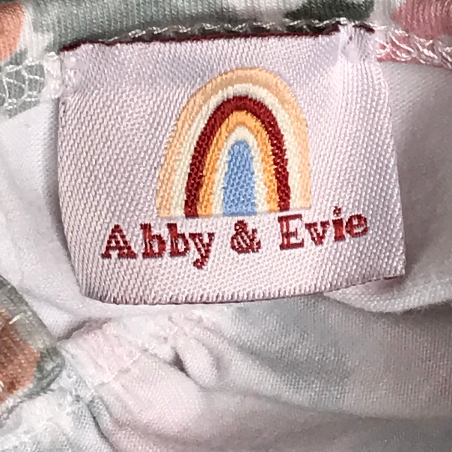 Abby & Evie Mama’s Girl Embroidery Floral Dress Size 18M