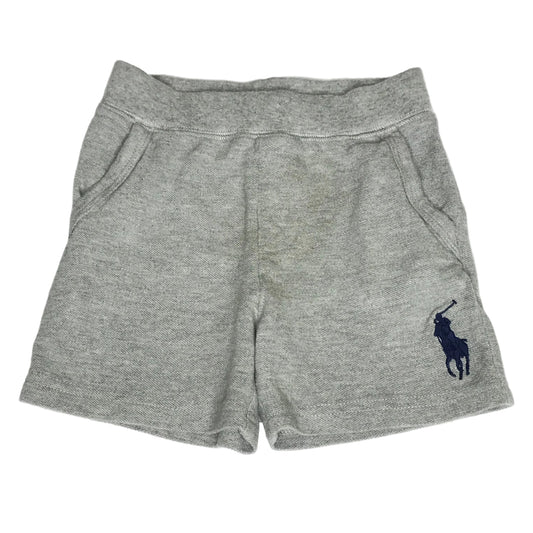 Polo Ralph Lauren Baby Boy Cotton Elastic Waist Shorts Grey Size 12M
