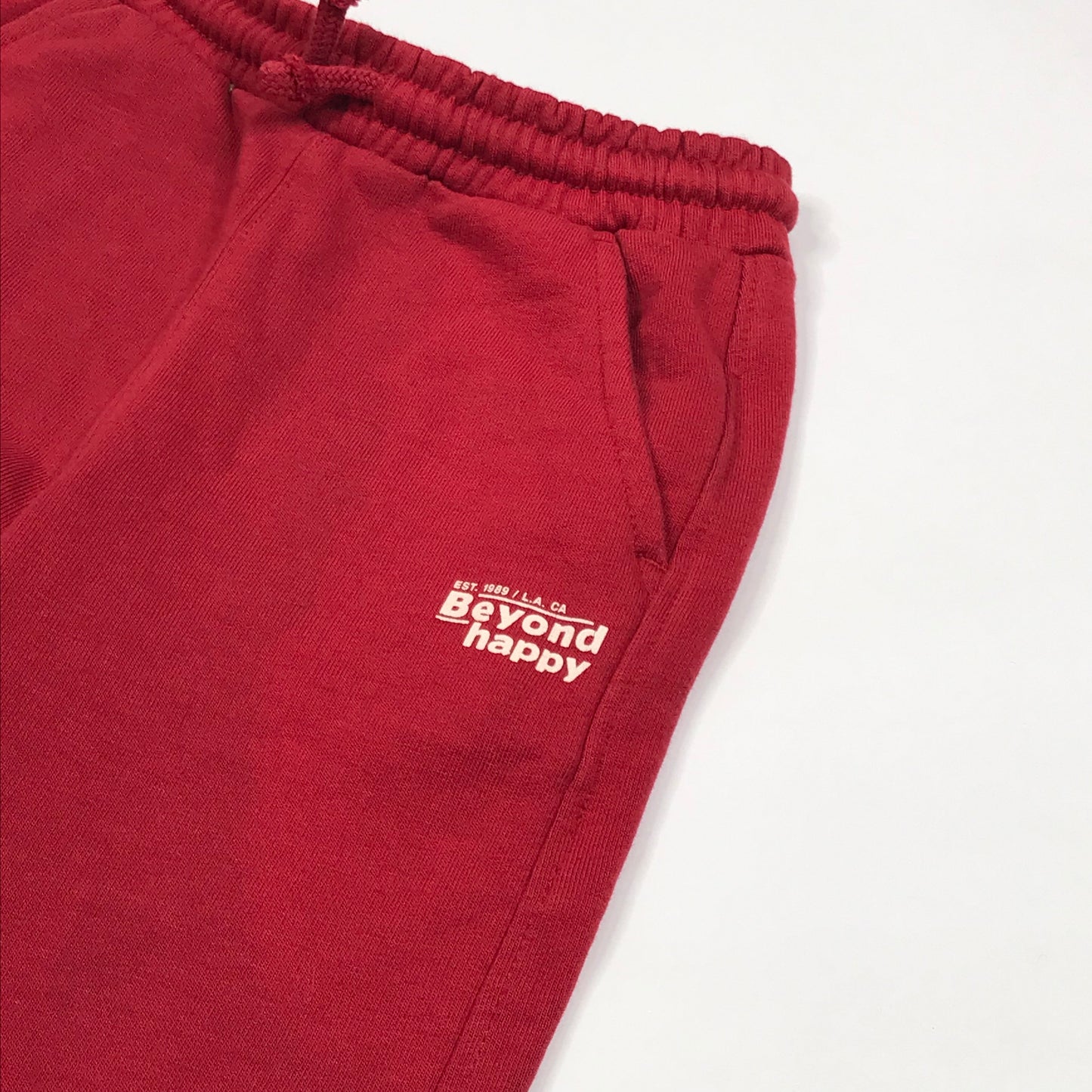 Zara Sweatpants Joggers Burgundy Boys Size 4-5Y
