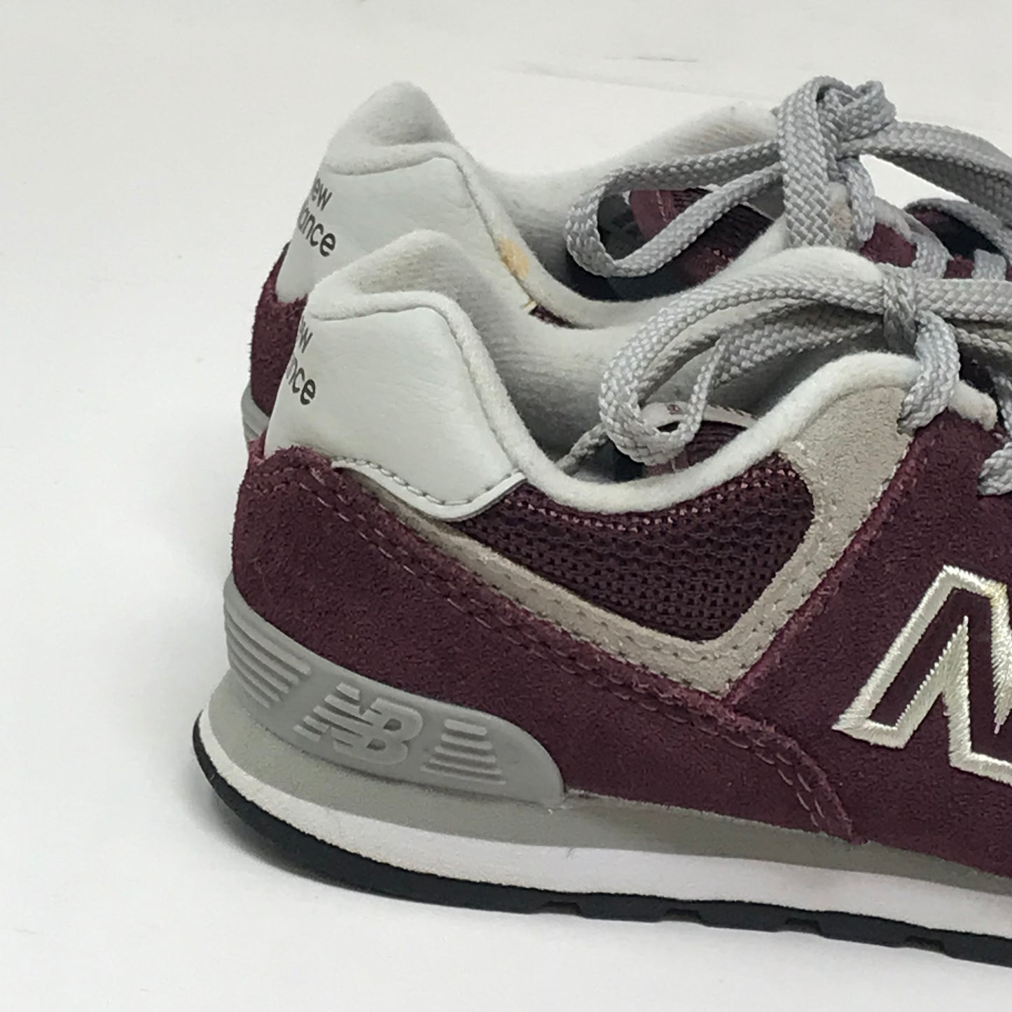New Balance 574 Burgundy Sneakers Little Kids Size 1