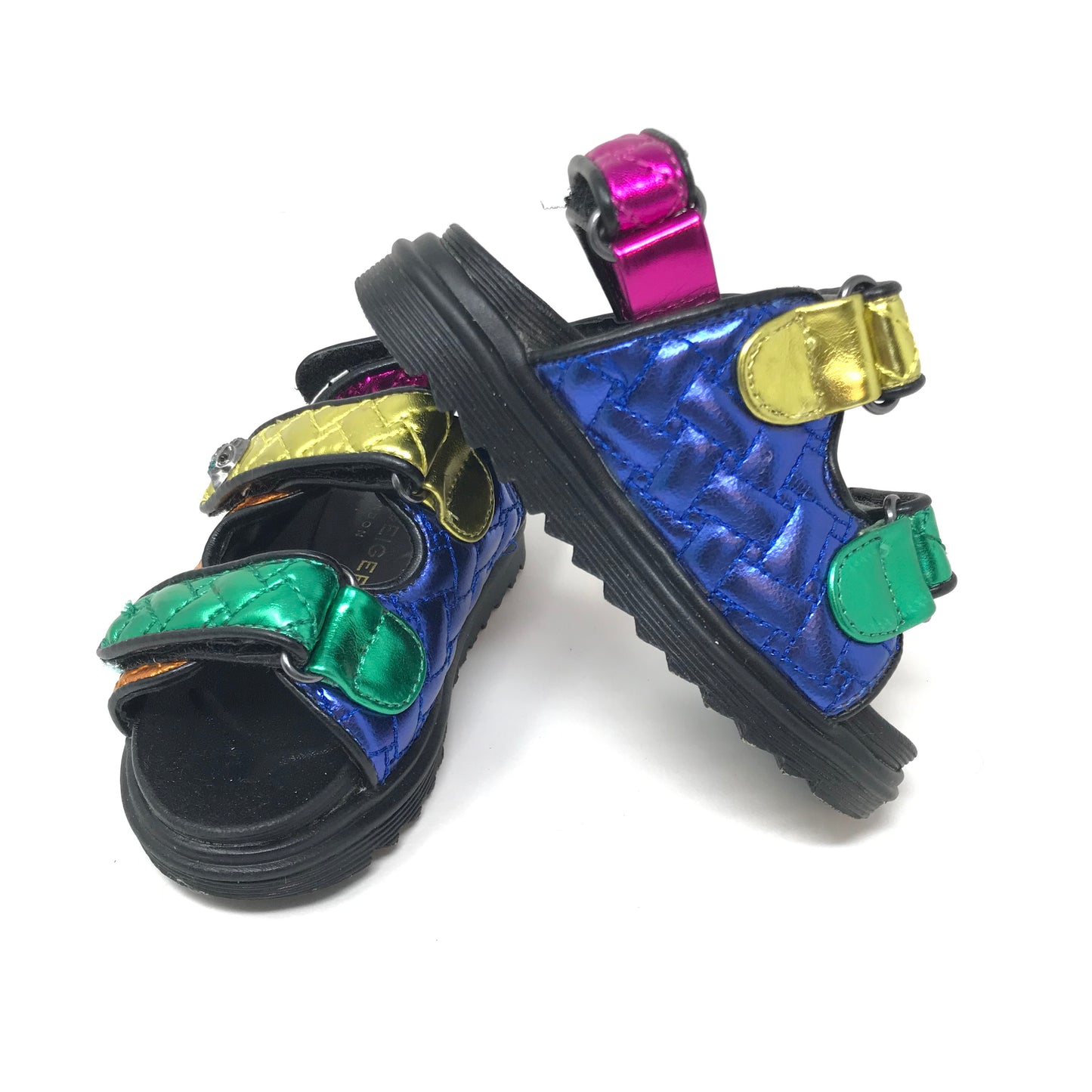 Kurt Geiger London Mini Orson Sandals Multicolor Toddler Girl Size 5
