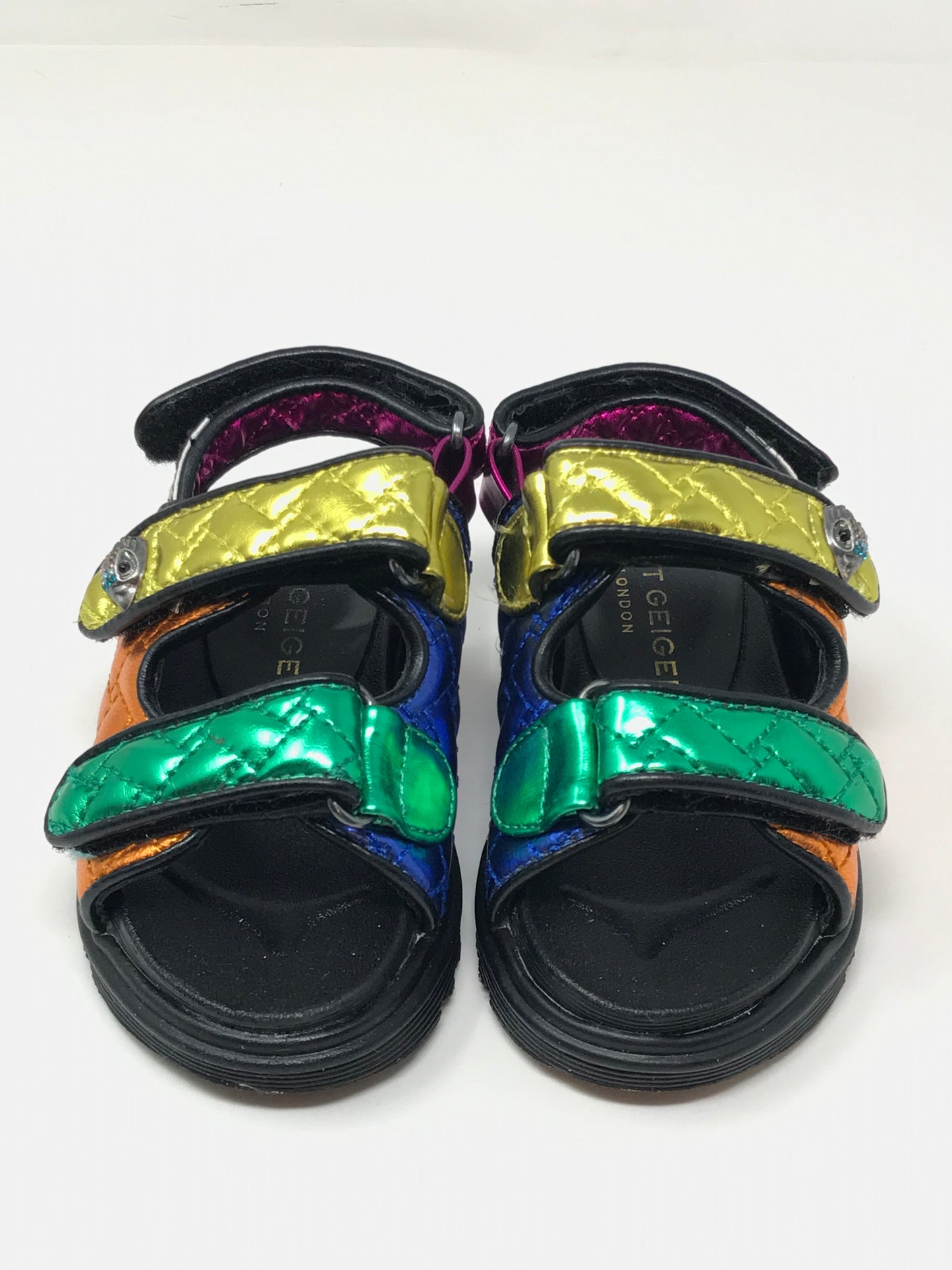 Kurt Geiger London Mini Orson Sandals Multicolor Toddler Girl Size 5