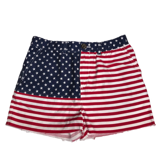 Chubbies Mericas American Flag Shorts Boy Size L(14/16)