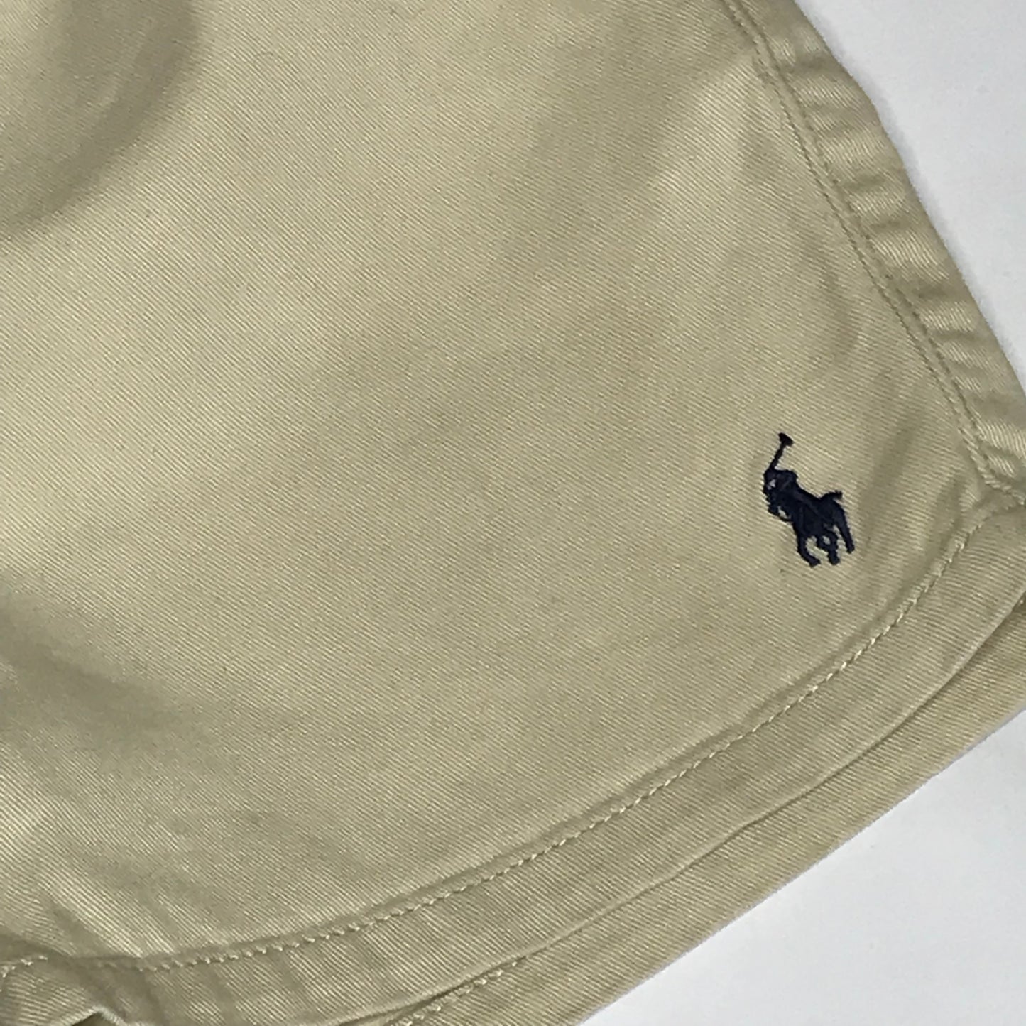Polo Ralph Lauren Baby Boy Elastic Waist Khaki Chino Shorts Size 24M
