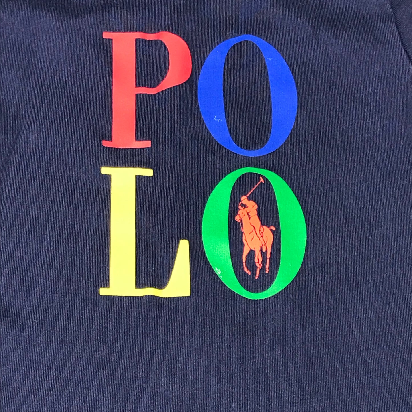 Polo Ralph Lauren Baby Boys Logo Tshirt Navy Blue Size 18M