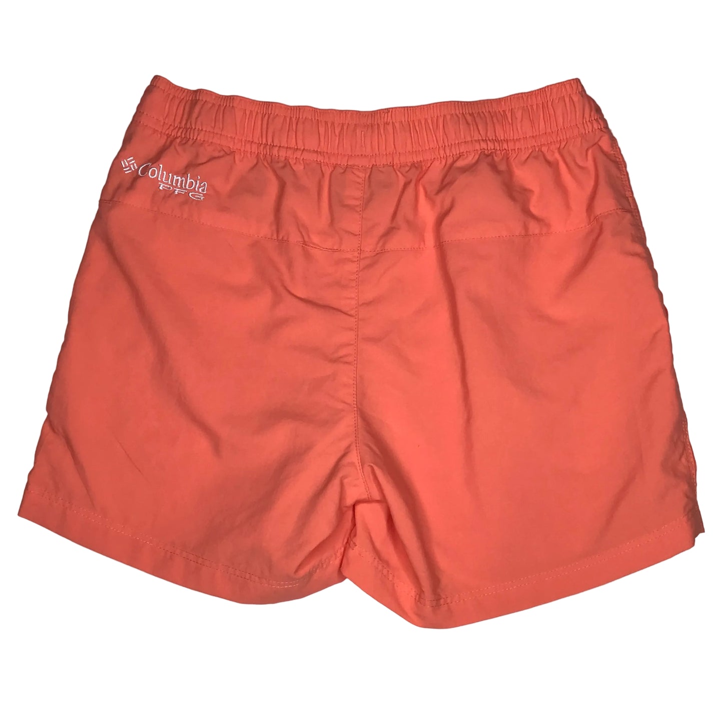 Columbia Athletic Pull On Shorts Coral Peach Girl Size S(7-8)