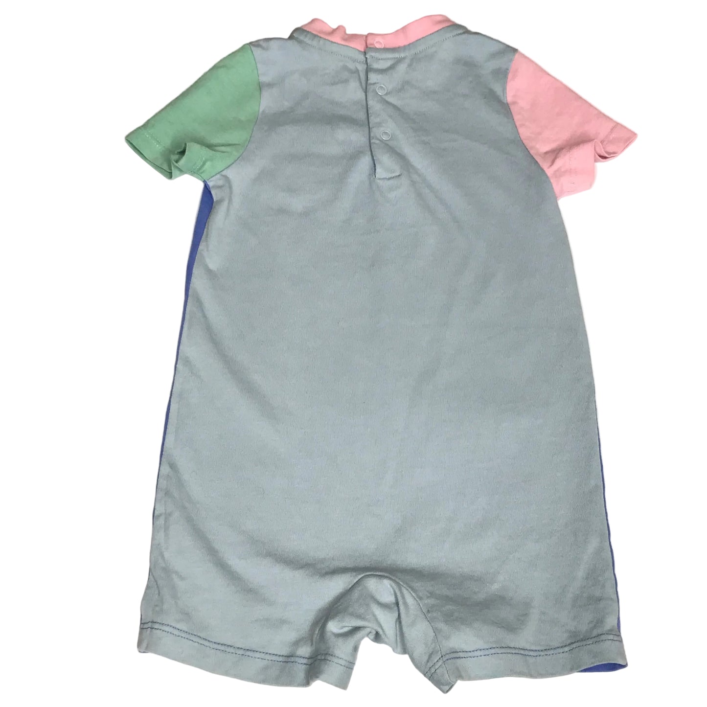 Polo Ralph Lauren Baby Boys Color Block Shortall Size 12M