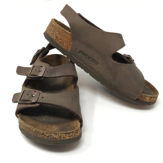 Birkenstock Roma Toddler Sandals Brown Unisex Size 9