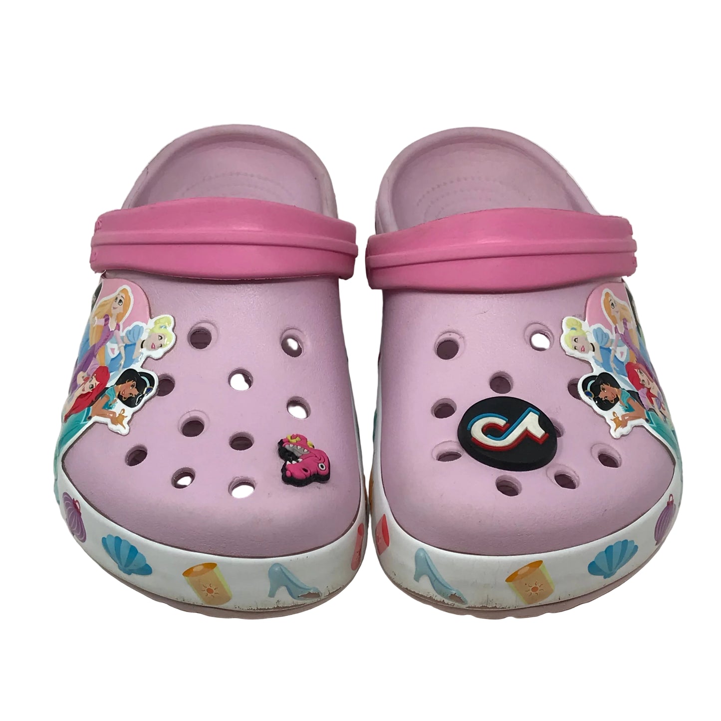 Crocs Disney Princess Pink Girl Size J2