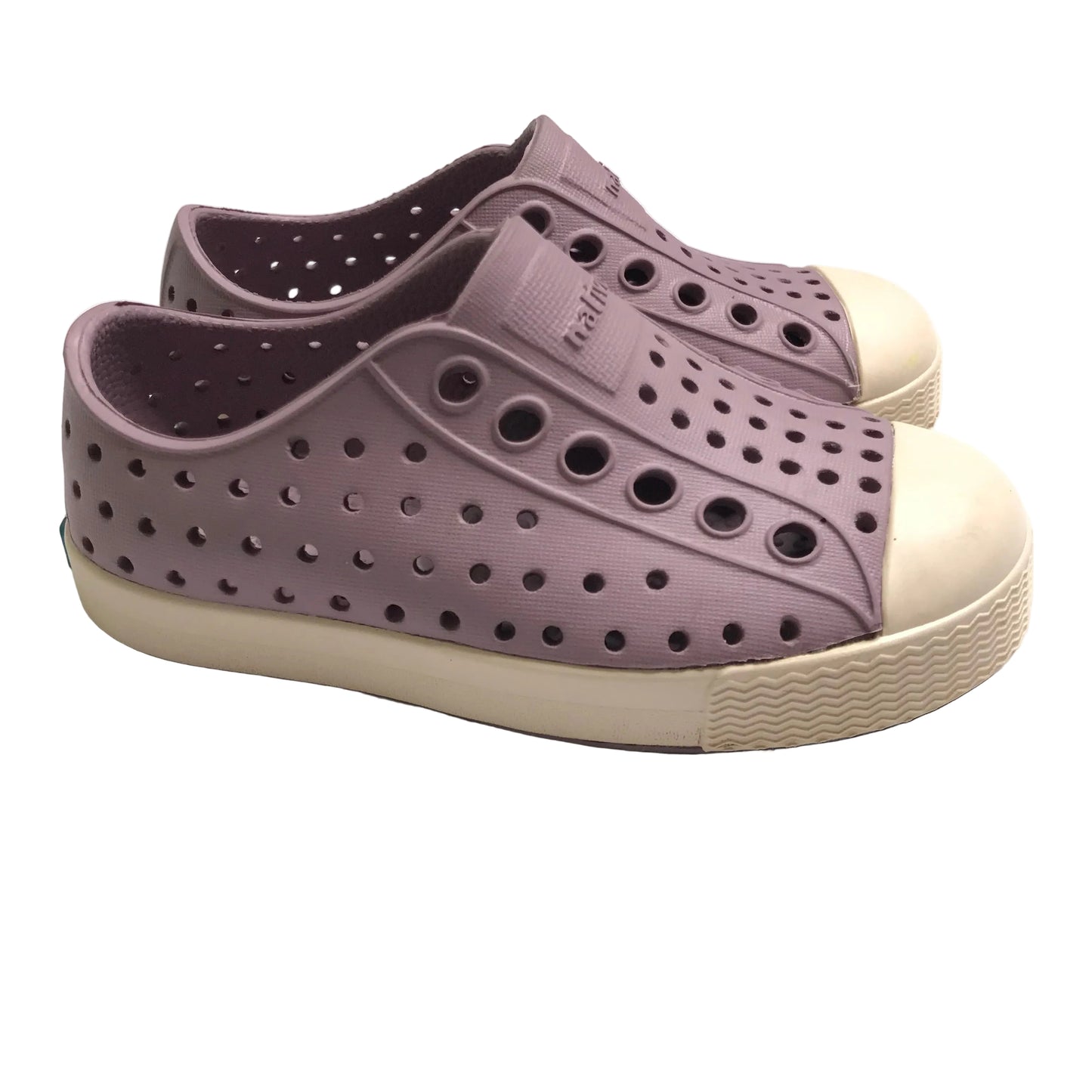 Native Jefferson Slip On Waterproof Sneakers Shoes Purple Girl Shoes Size C6