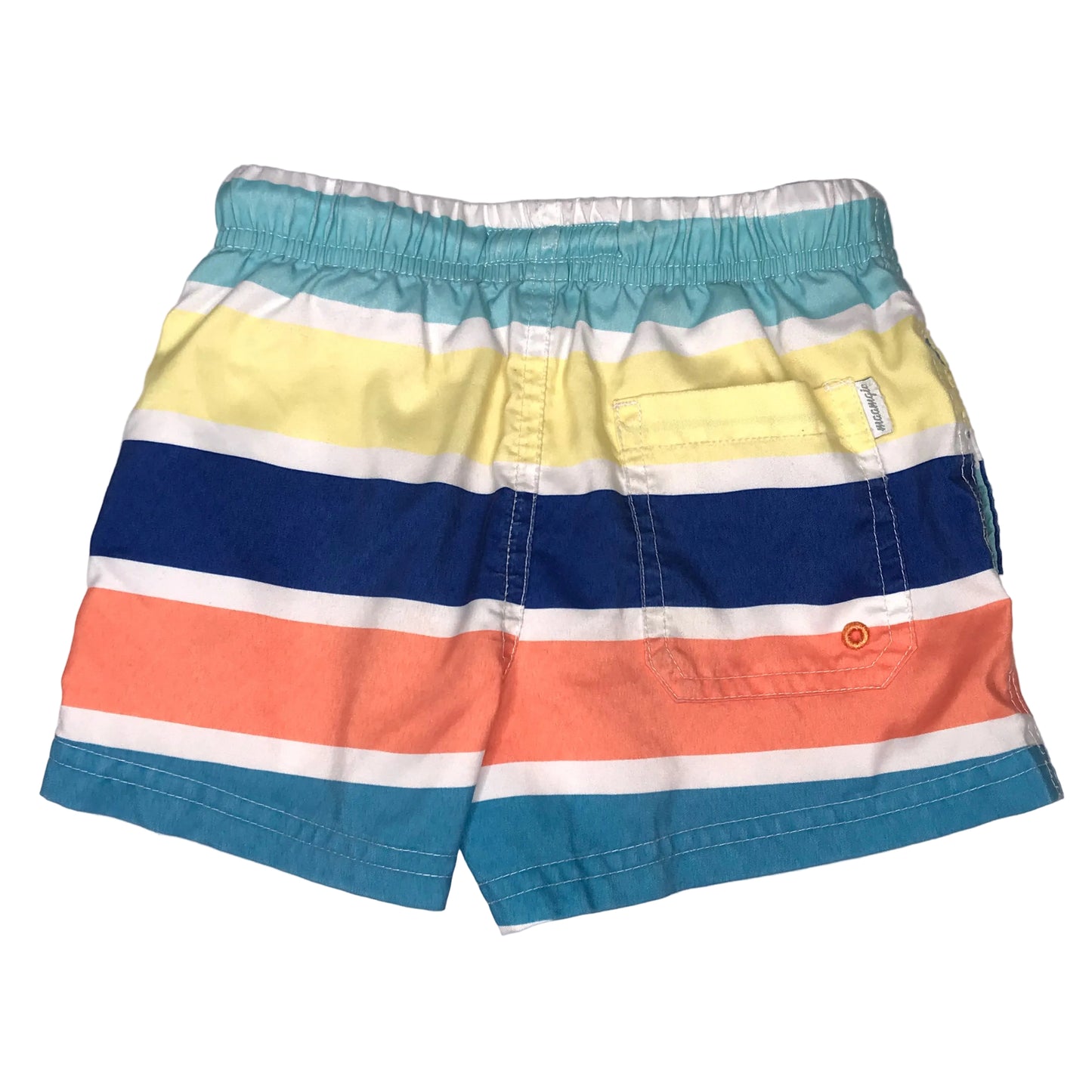 Maamgic Striped Multicolored Swim Trunks Shorts Boys Size 2T