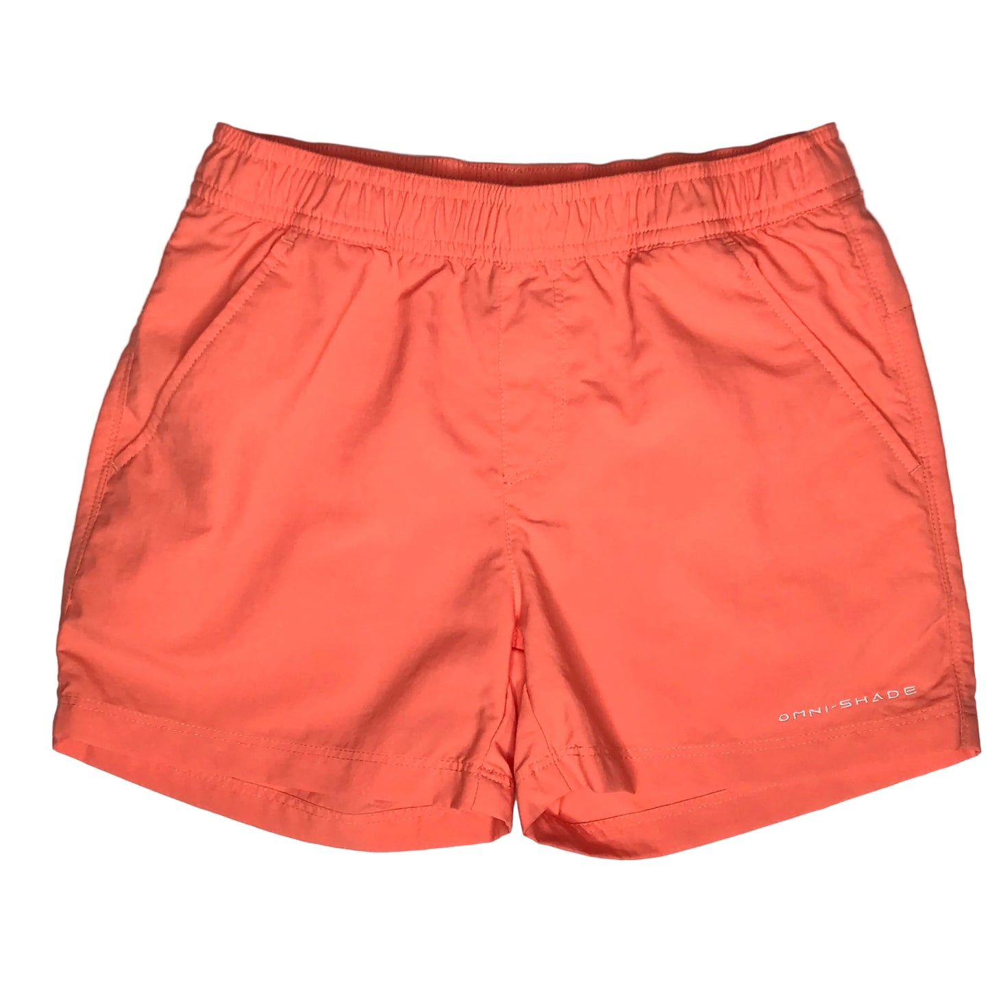 Columbia Athletic Pull On Shorts Coral Peach Girl Size S(7-8)