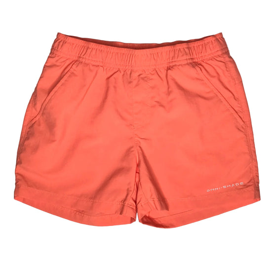 Columbia Athletic Pull On Shorts Coral Peach Girl Size S(7-8)