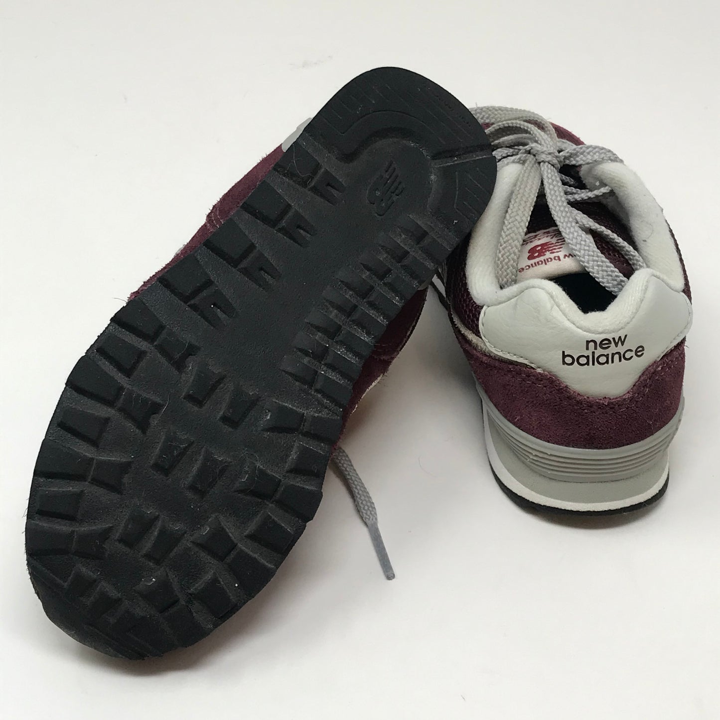 New Balance 574 Burgundy Sneakers Little Kids Size 1