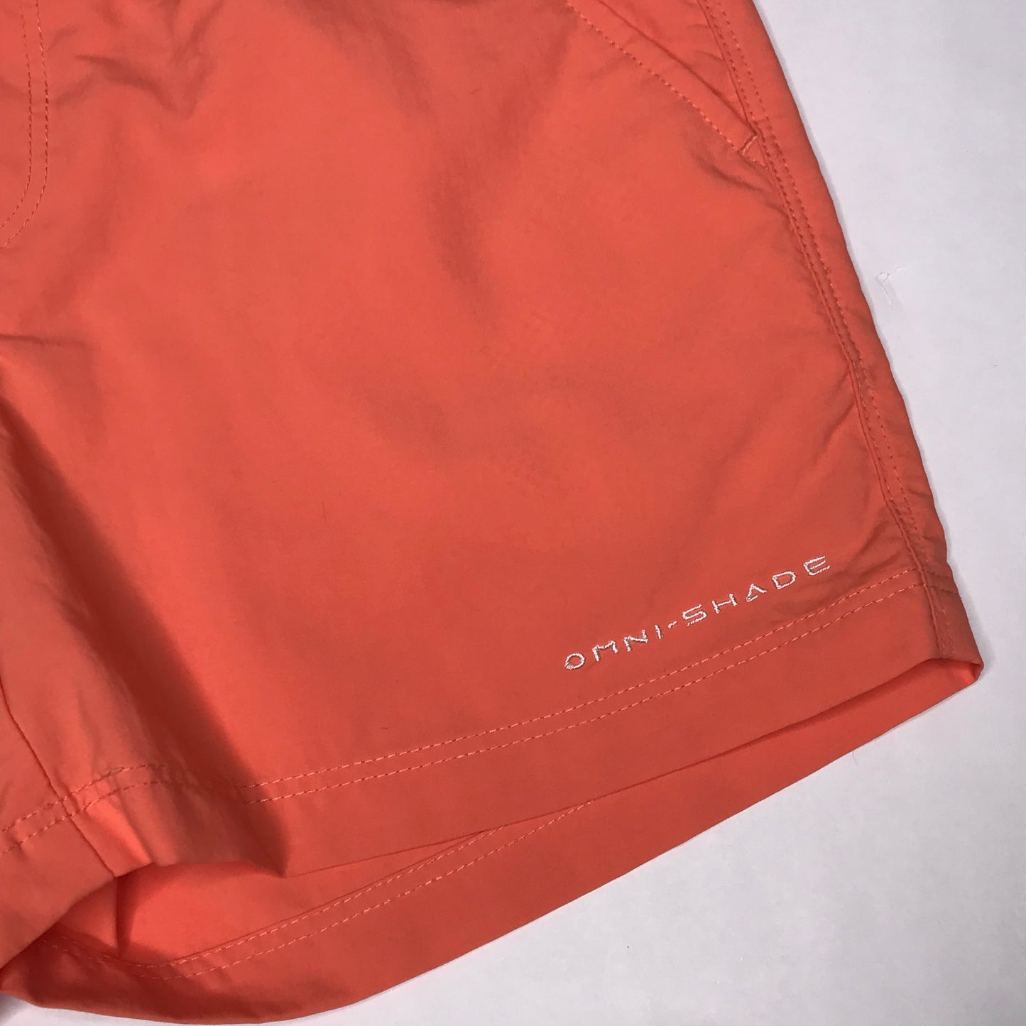 Columbia Athletic Pull On Shorts Coral Peach Girl Size S(7-8)