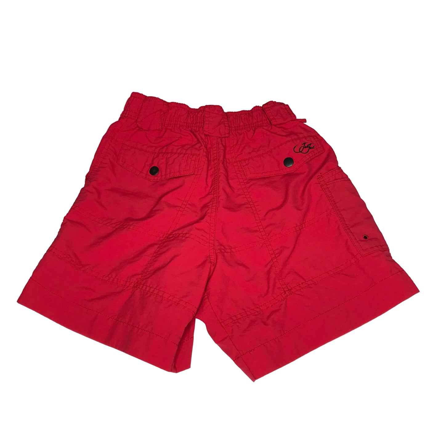 Joe Jax Fishing Shorts Boys Red Size 28(L 14-16)