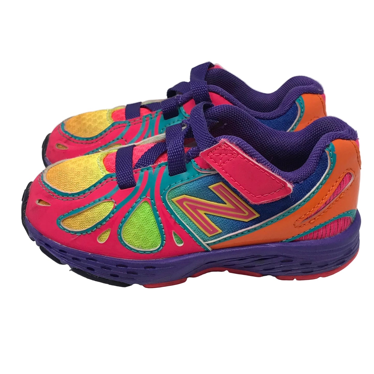 New Balance 890v3 Rainbow Girl Sneakers Size 8C