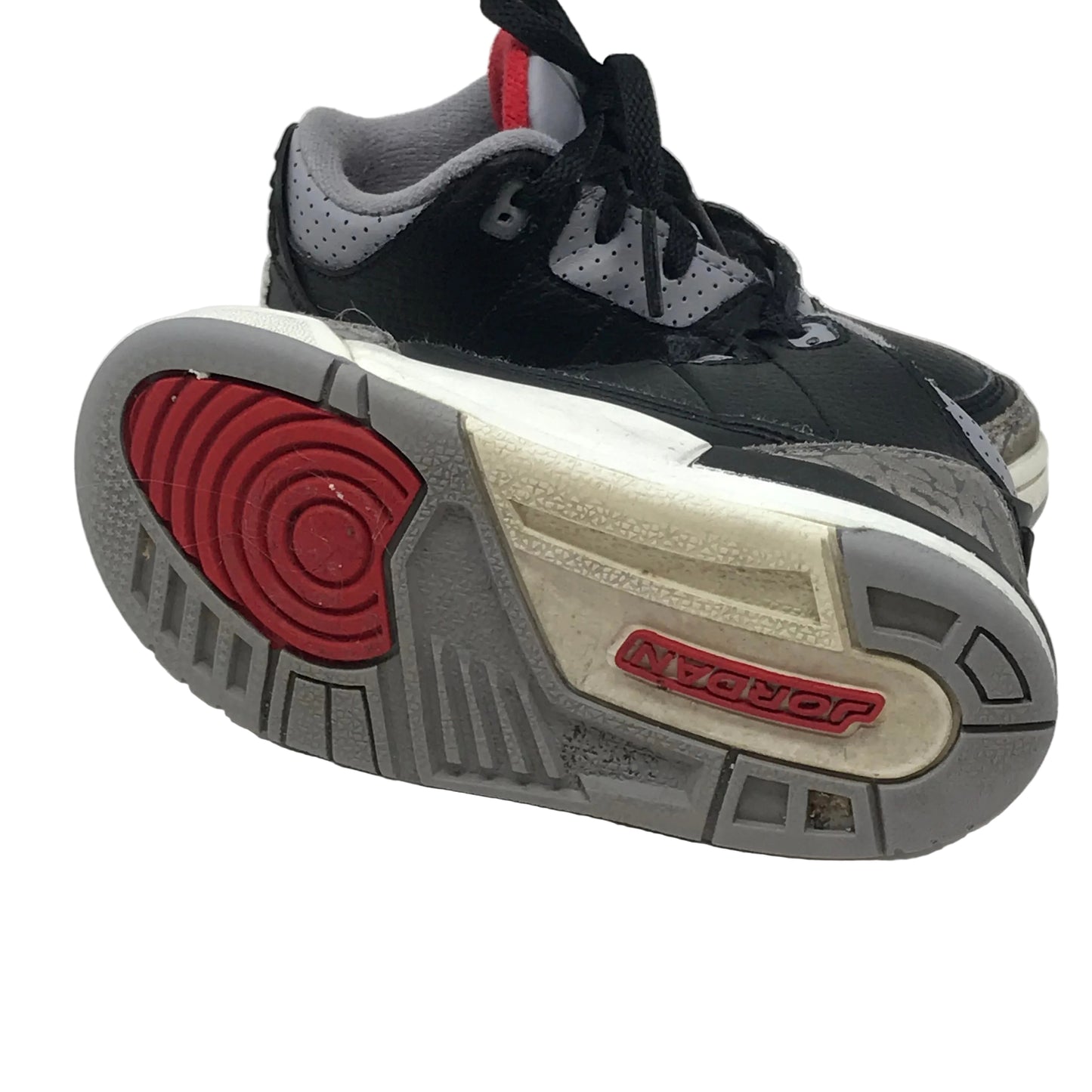 Air Jordan 3 Retro Black Cement Toddler Size 8C