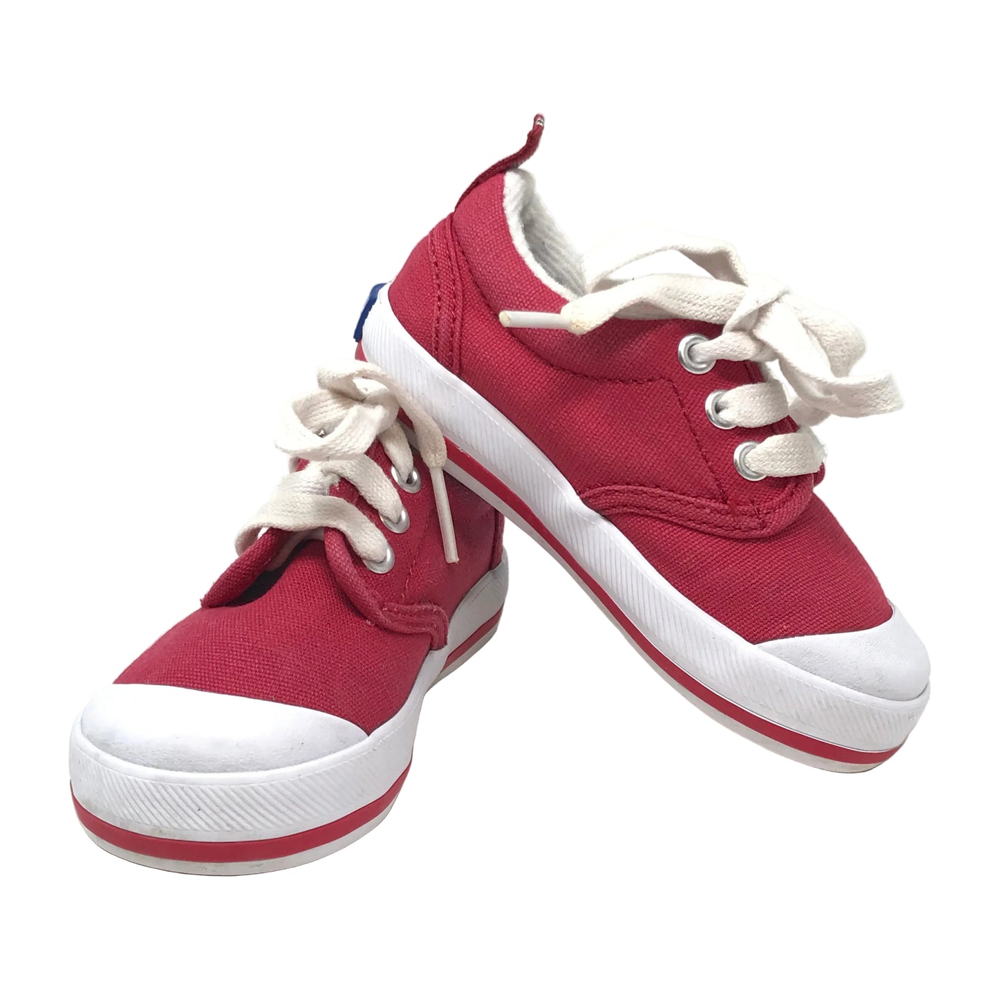Keds Graham Canvas Sneakers Red White Unisex Size 5W