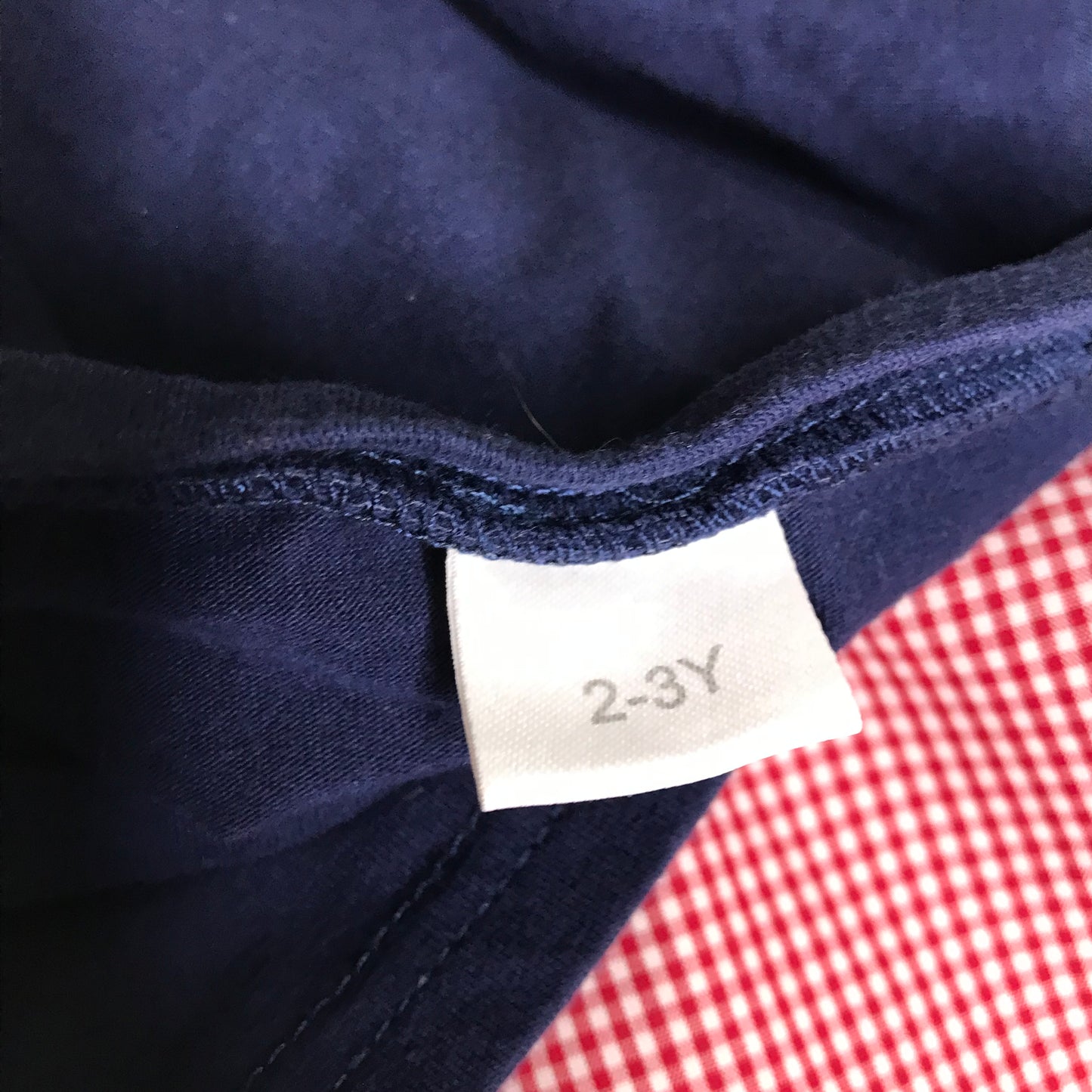 Baseball Gingham Short Set Baby Boy Size 2-3