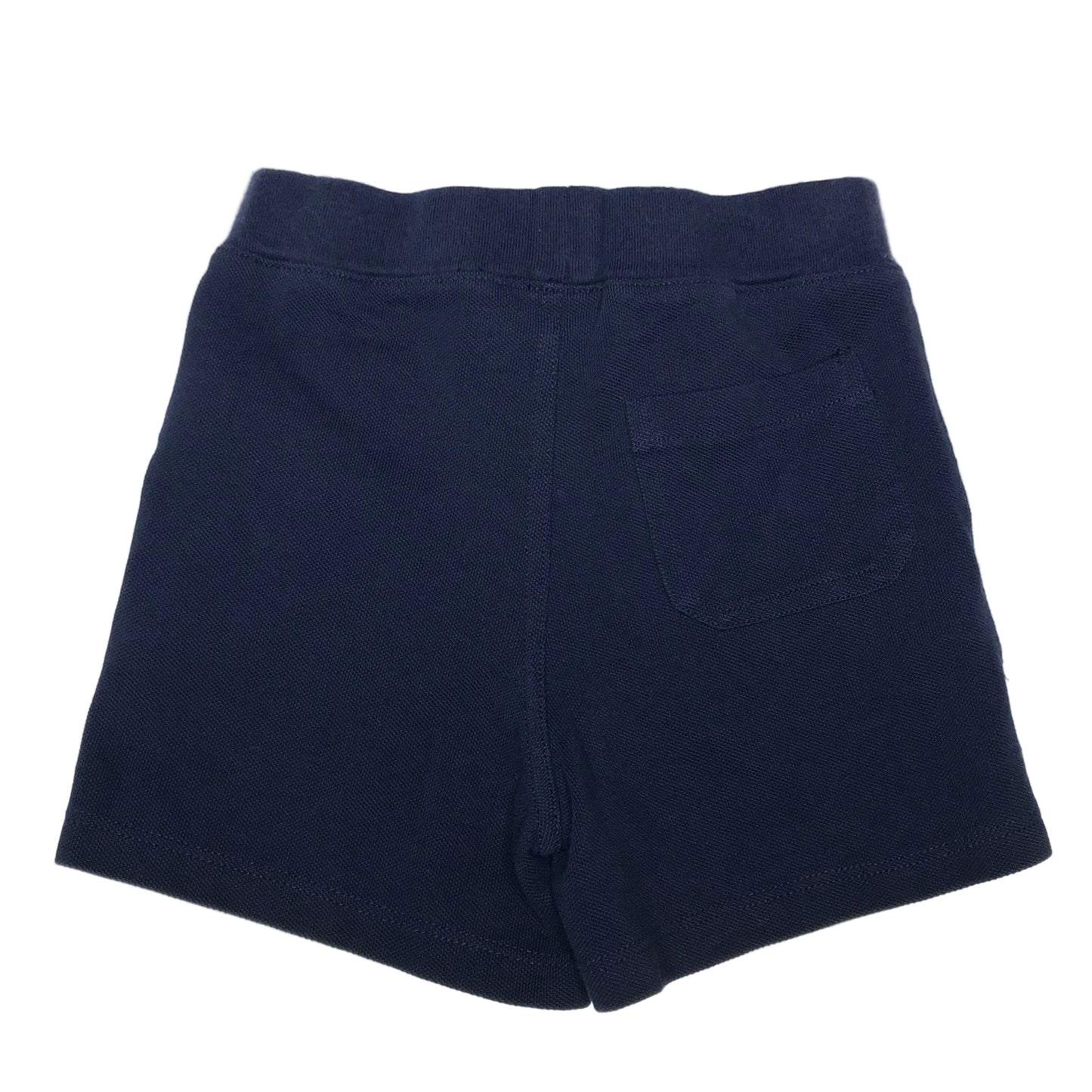 Polo Ralph Lauren Baby Boys Cotton Elastic Waist Shorts Navy Blue Size 24M