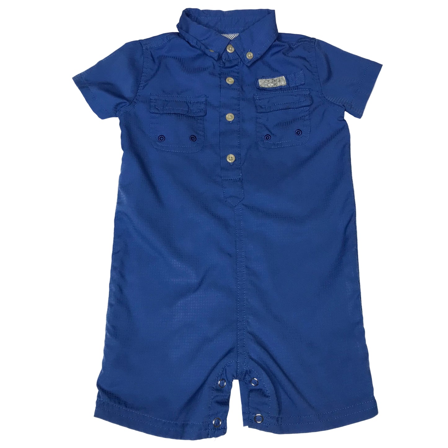 Ocean+Coast Fishing Shortall Baby Boys Blue Size 18M