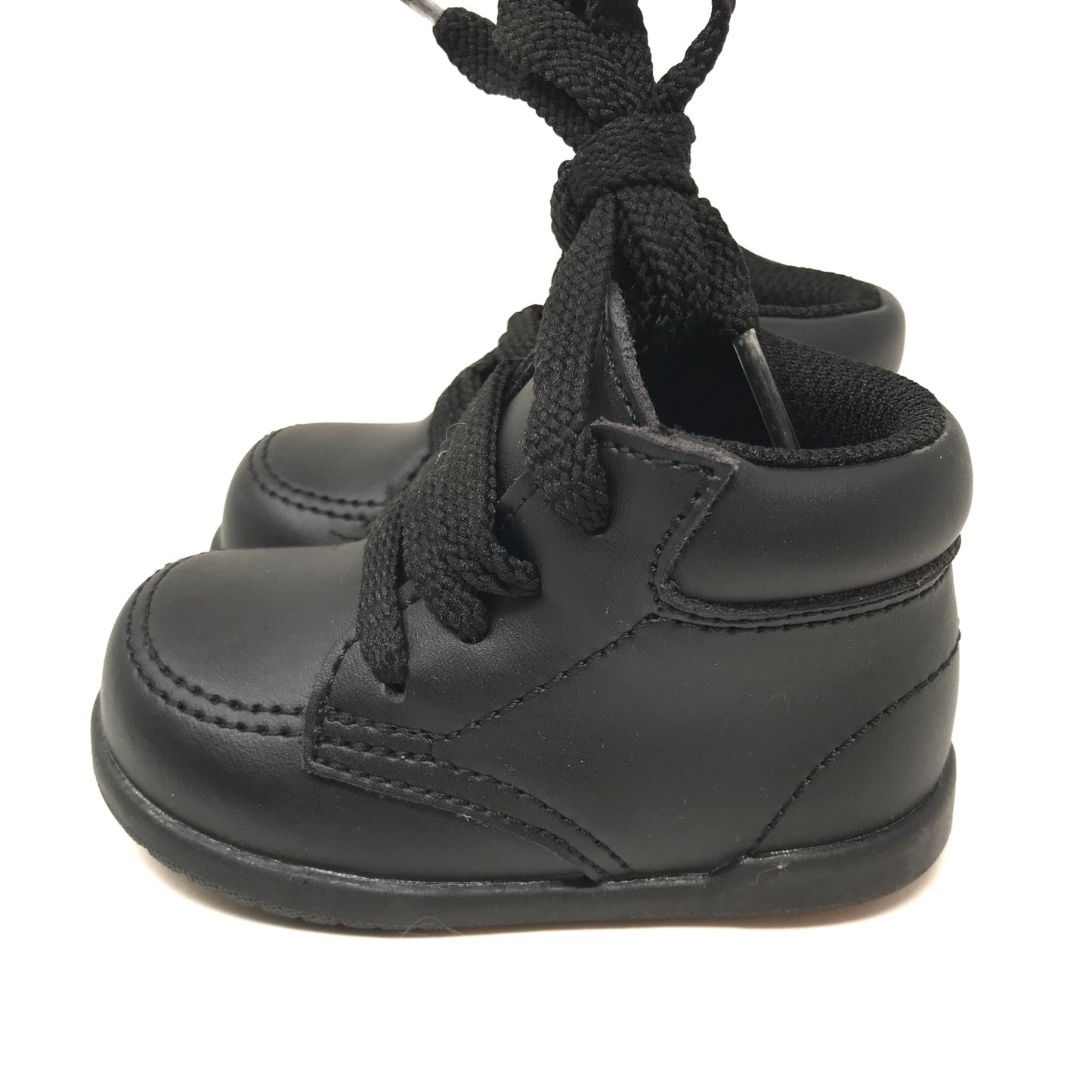 Shoe Dept. Lace Up Oxford Shoes Black Boy Size 3W
