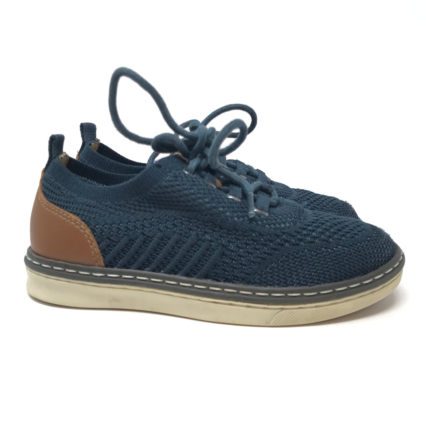 Johnston & Murphy McGuffey Knit Lace Up Sneakers Blue Boy Size 10M