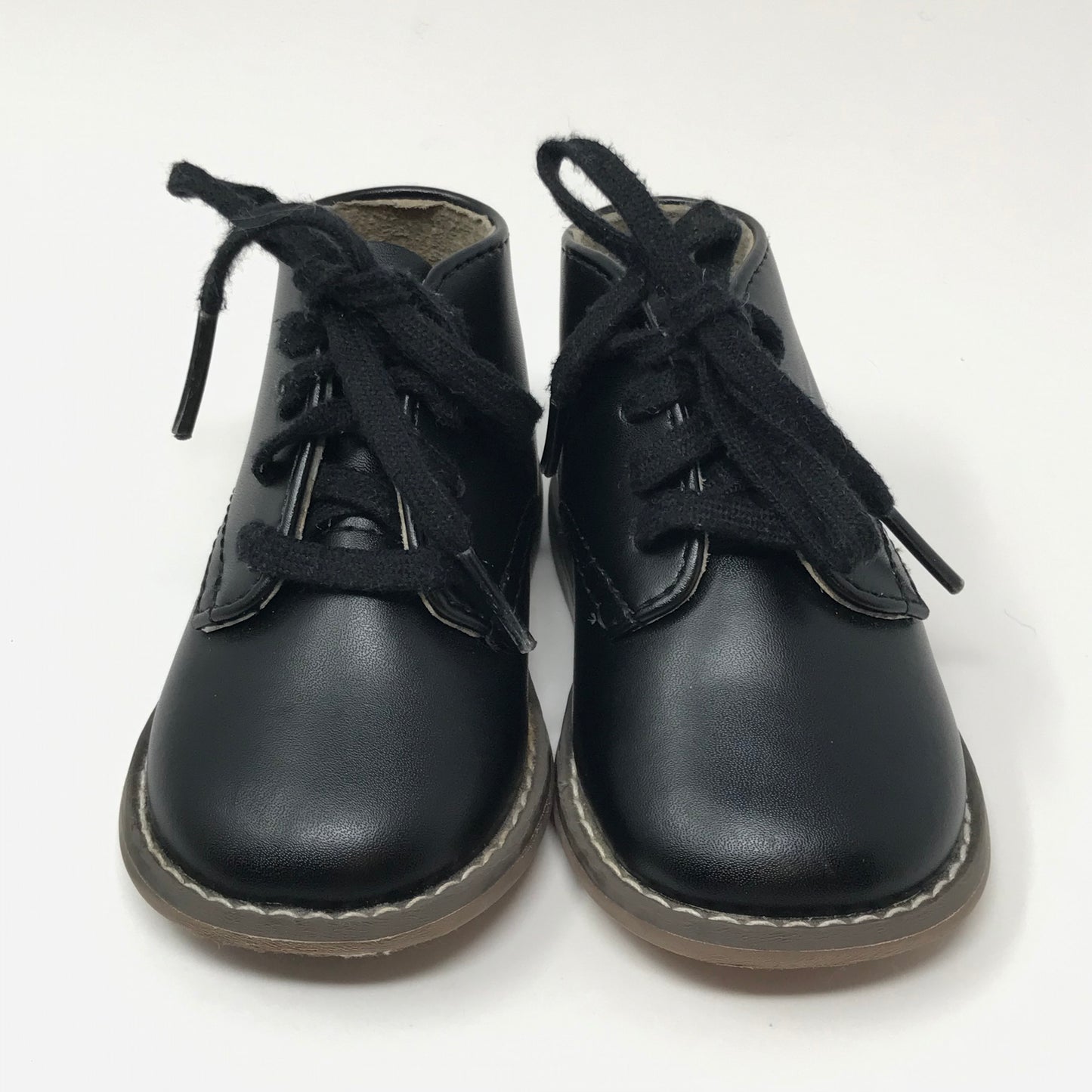 Footmates Todd Lace Up Bootie Black Size 3.5W
