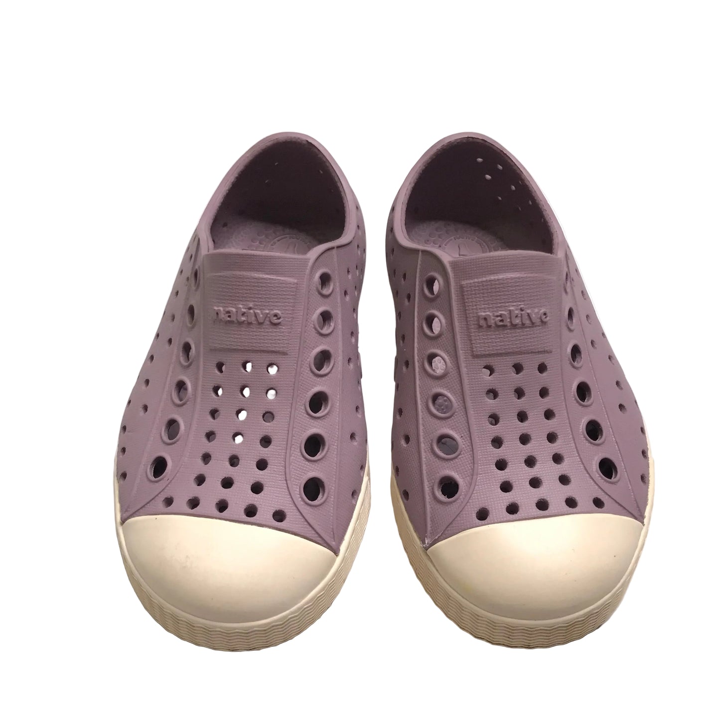 Native Jefferson Slip On Waterproof Sneakers Shoes Purple Girl Shoes Size C6