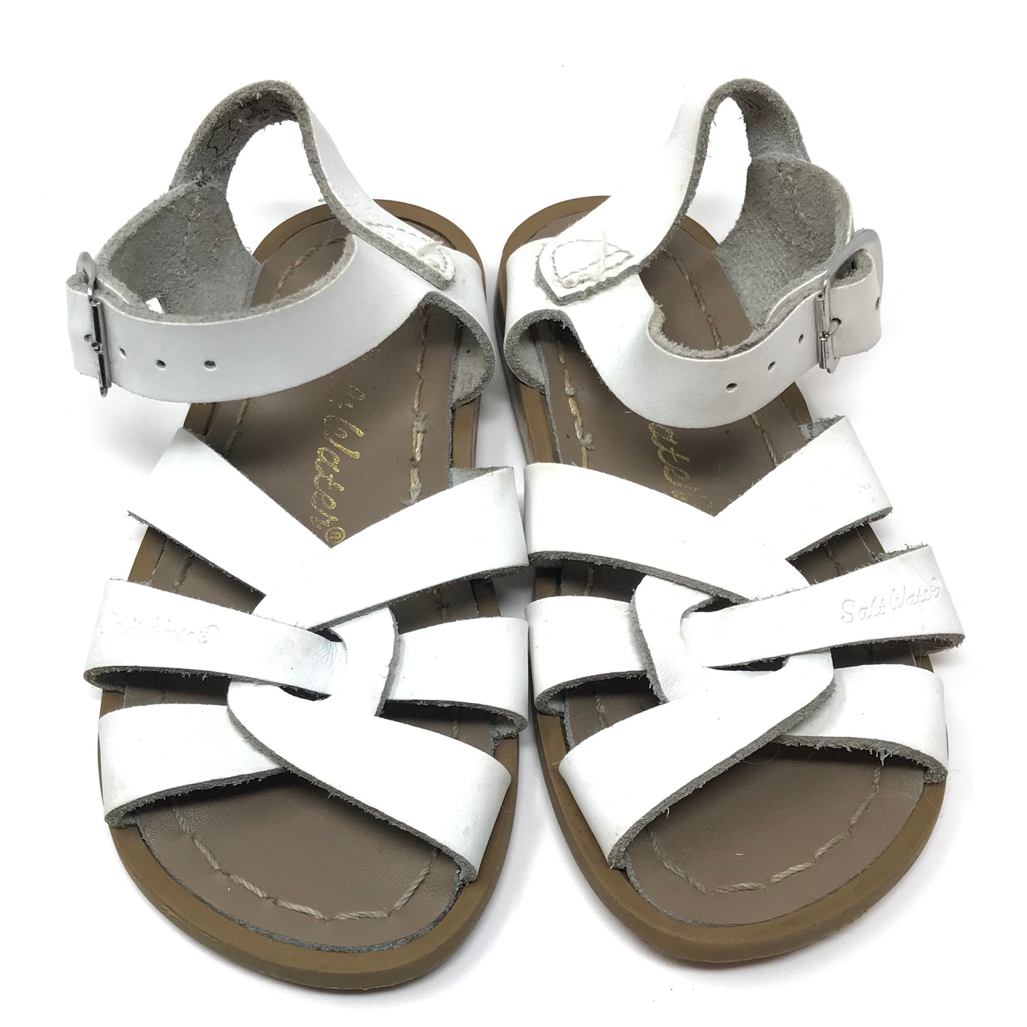 Sun San Salt Water Original Sandals White Unisex Size 8