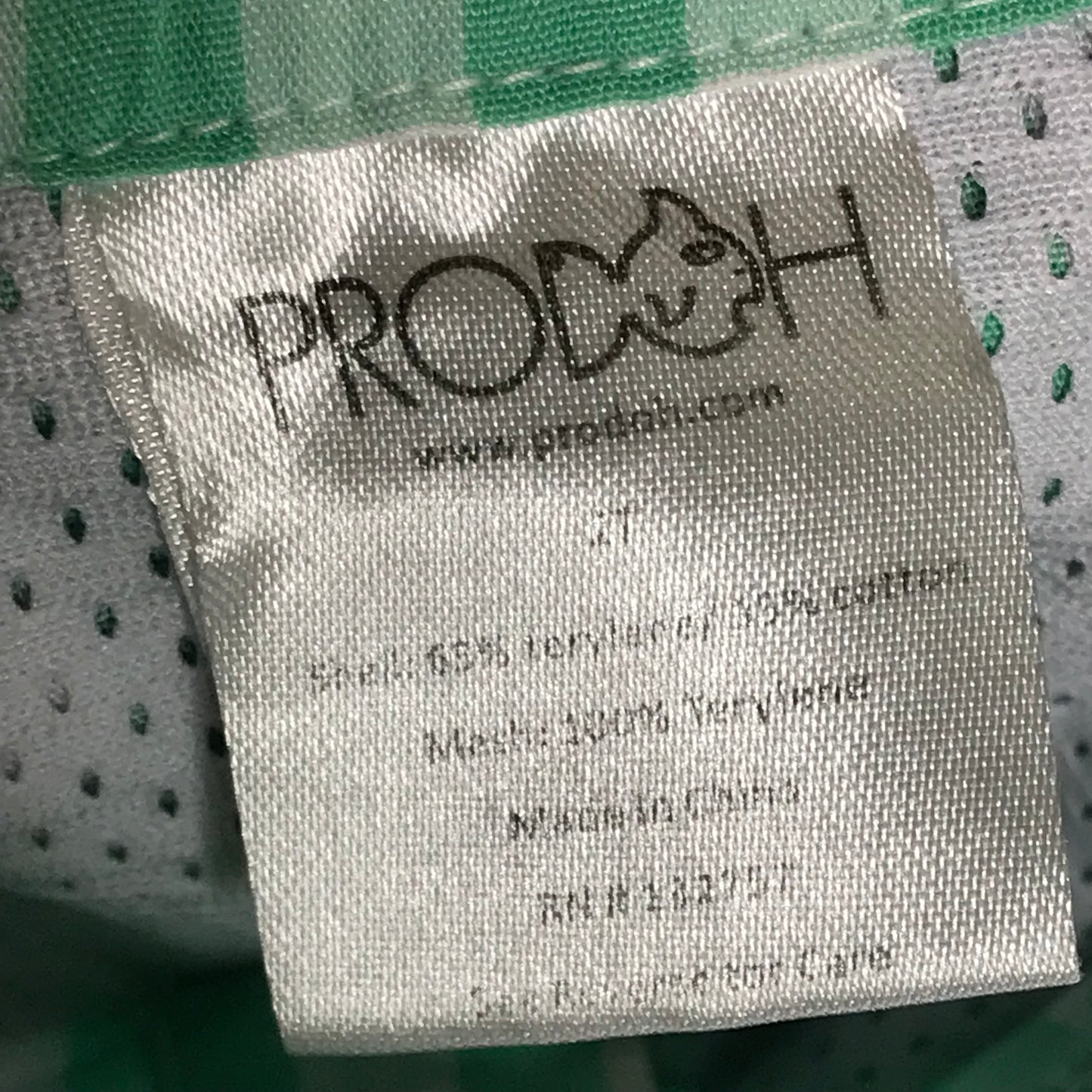 Prodoh Toddler Boys Gingham Fishing Shirt Size 2T