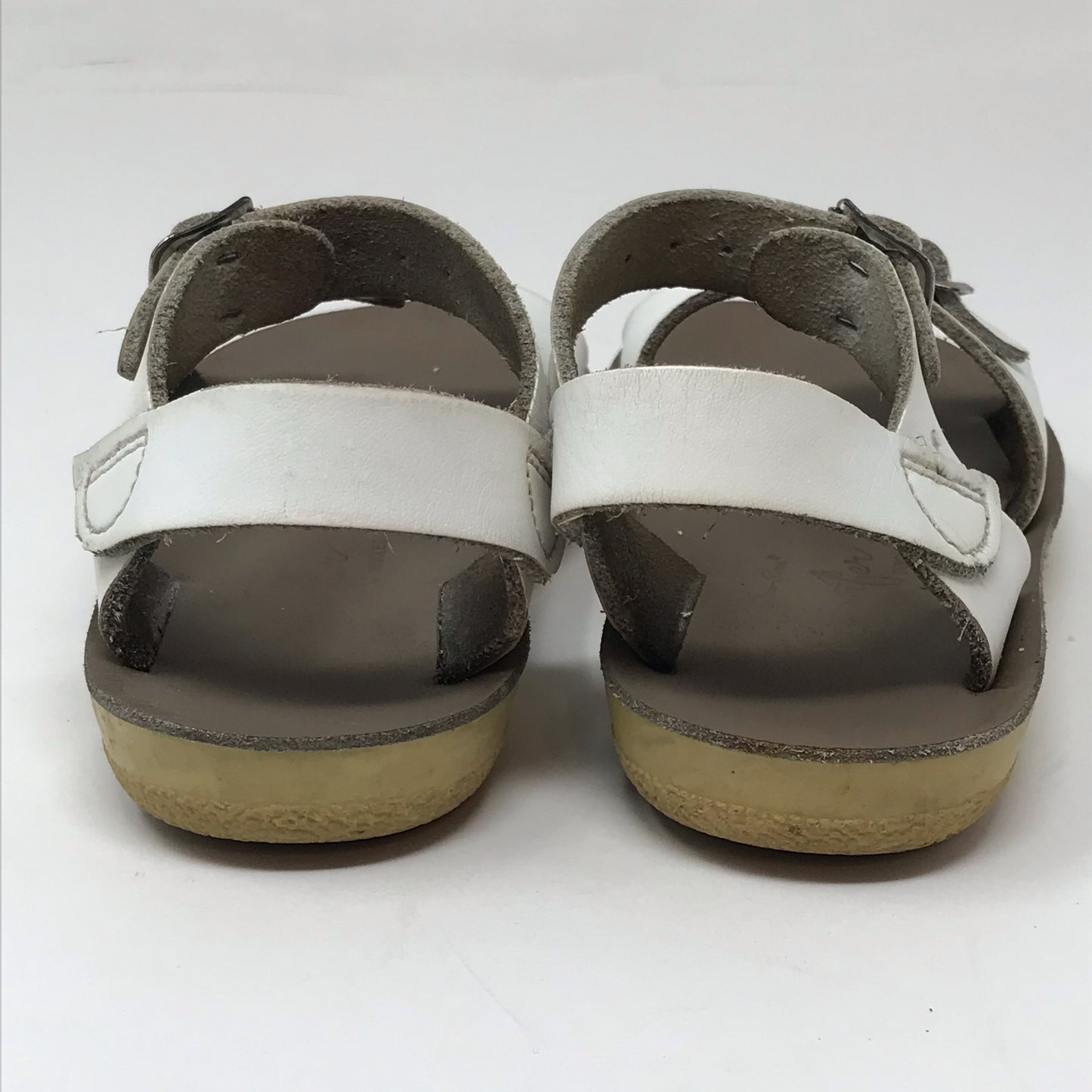 Sun-San Surfer Salt Water Sandals White Shoes Unisex Size 9