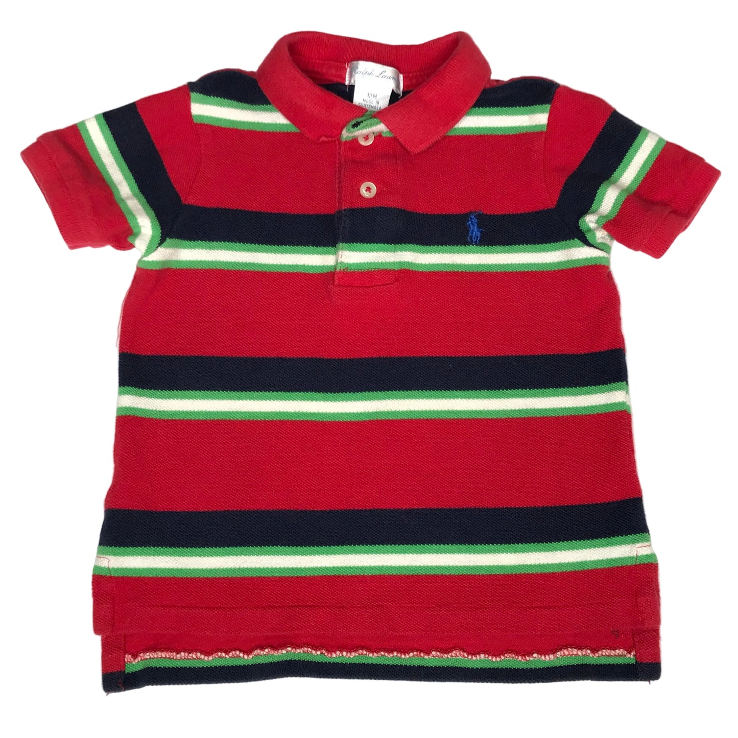 Polo Ralph Lauren Baby Boys Red Striped Size 12M