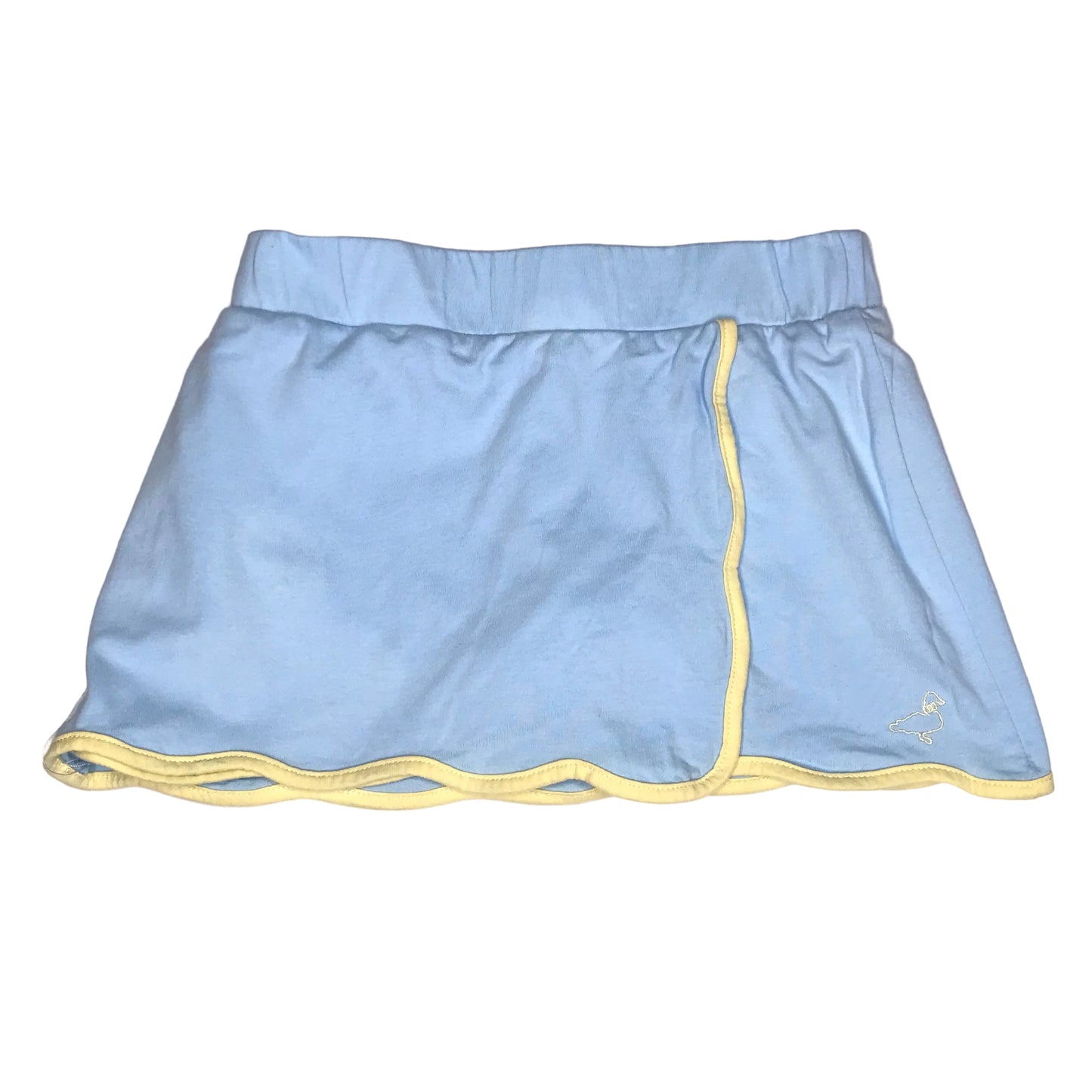 Properly Tied Charlotte Skort Blue Yellow Girl Size 5