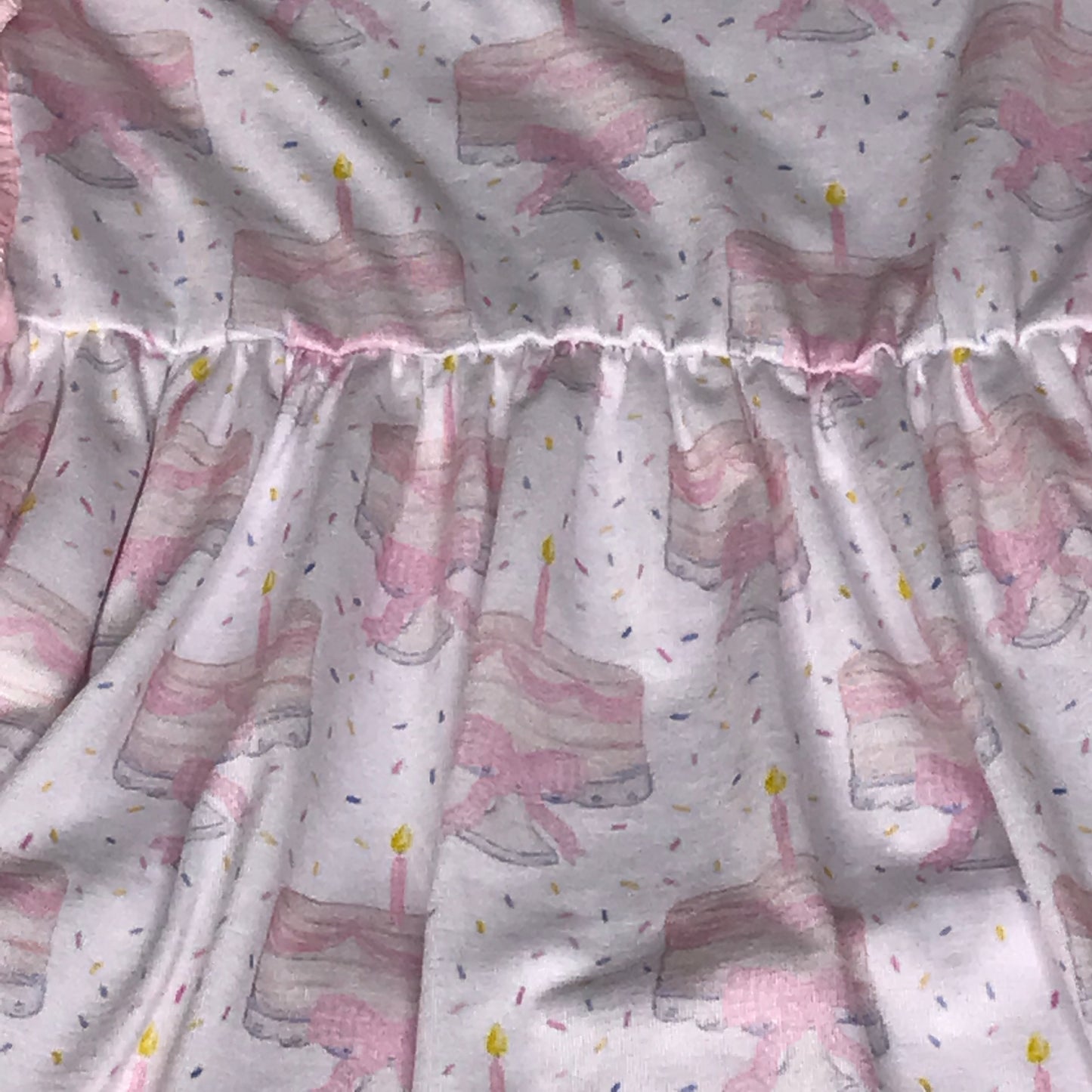 The Smocking Jays Birthday Cake Celebration Short Set Size 6-7