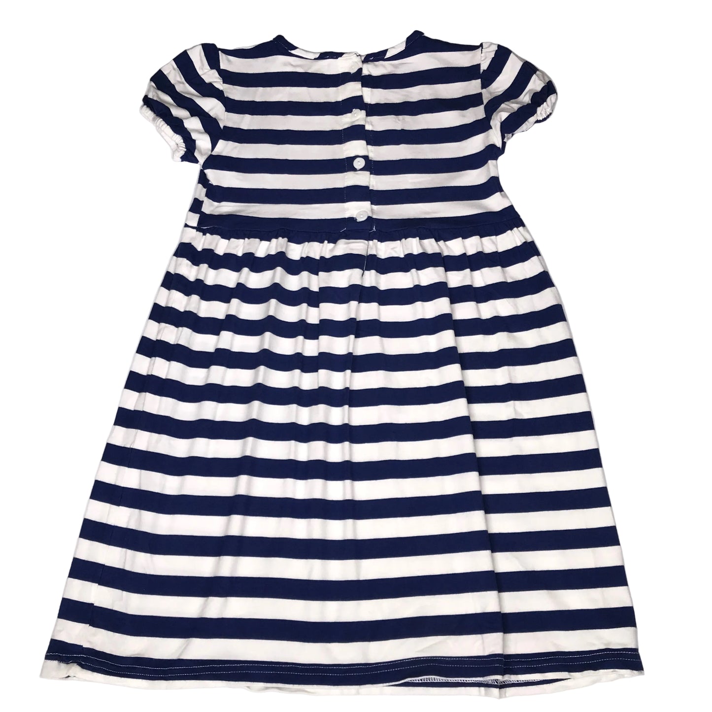 Aubie Auburn Tigers Girl Striped Navy Blue Size 6