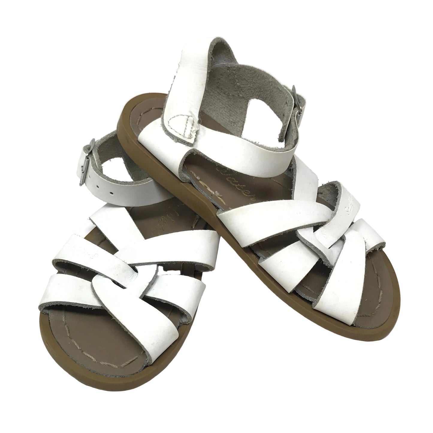 Sun San Salt Water Original Sandals White Unisex Size 8